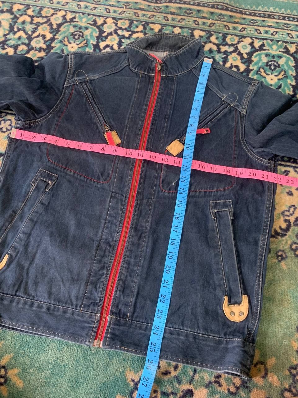 Global Work G global Jean Jacket Rare Medium Size Size US M / EU 48-50 / 2 - 6 Thumbnail