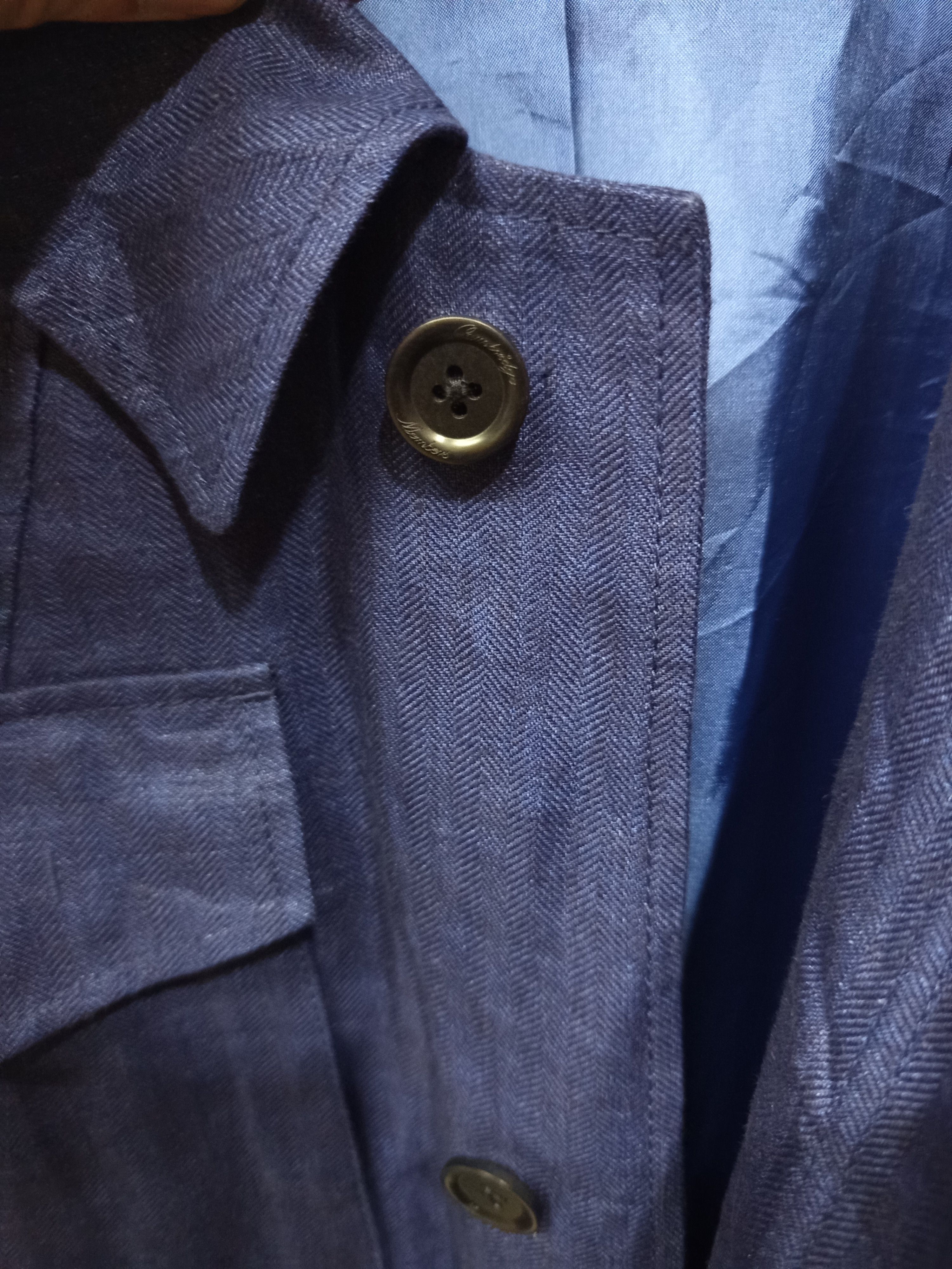 Vintage Korean Herringbone Utility Jacket Size US L / EU 52-54 / 3 - 13 Thumbnail