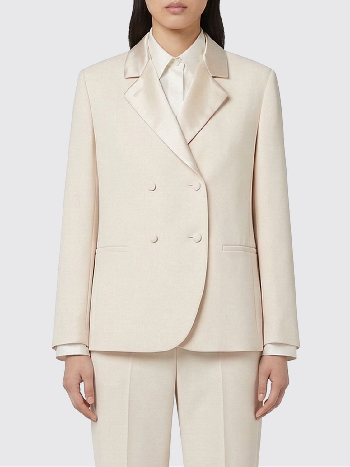 Fendi Fendi Jacket Woman Beige Size M / US 6-8 / IT 42-44 - 1 Thumbnail