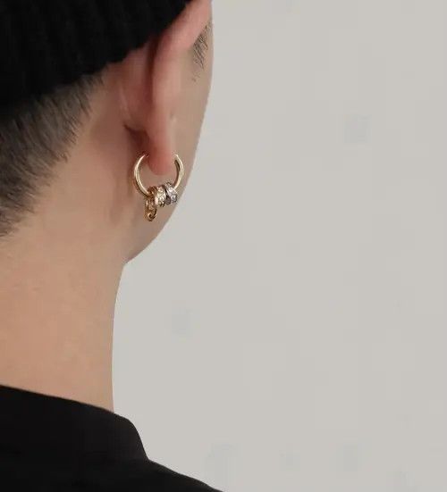 Jewelry Retro punk earrings Size ONE SIZE - 2 Thumbnail