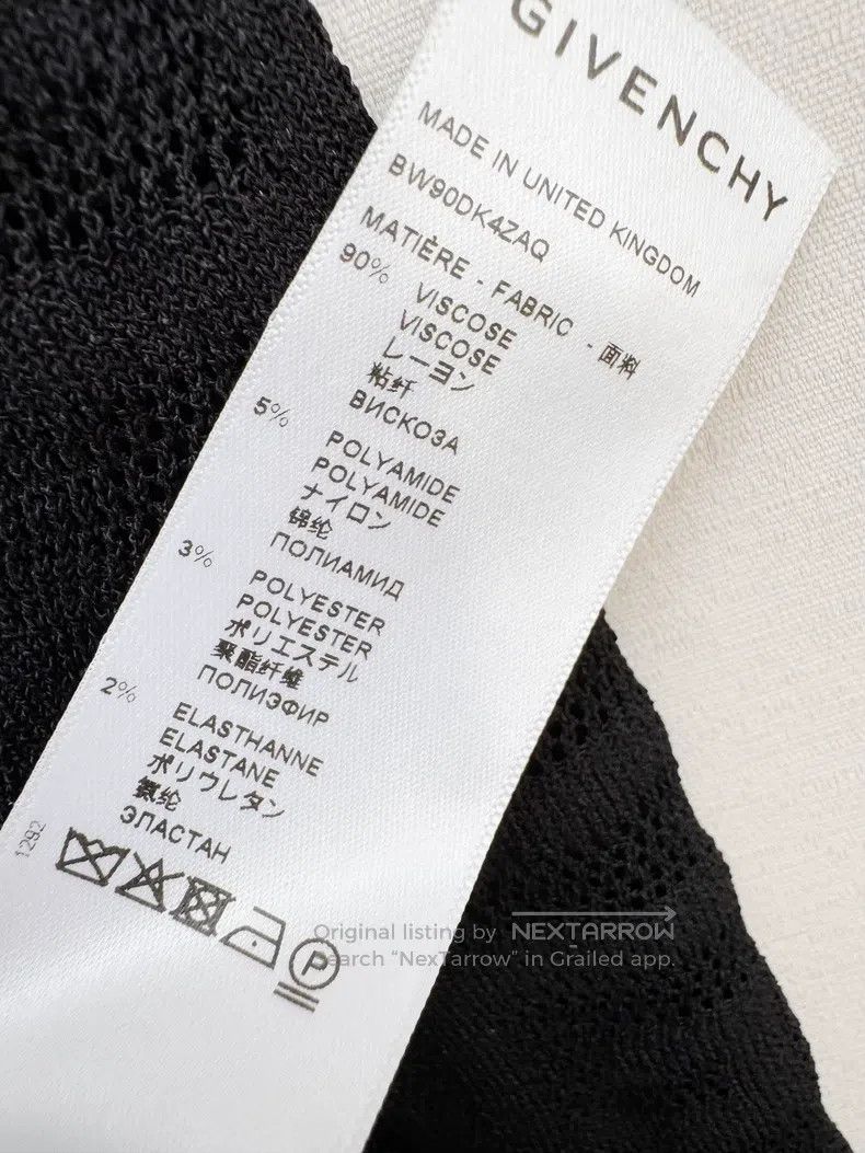 Givenchy Givenchy Black Knitted Sweater Size US L / EU 52-54 / 3 - 6 Thumbnail
