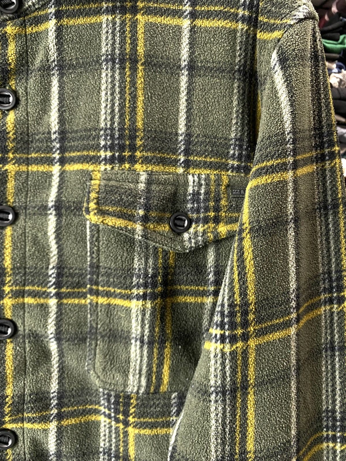 Billabong Vintage 00s Billabong Surf Fleece Flannel Shirt Stussy Size US M / EU 48-50 / 2 - 3 Thumbnail