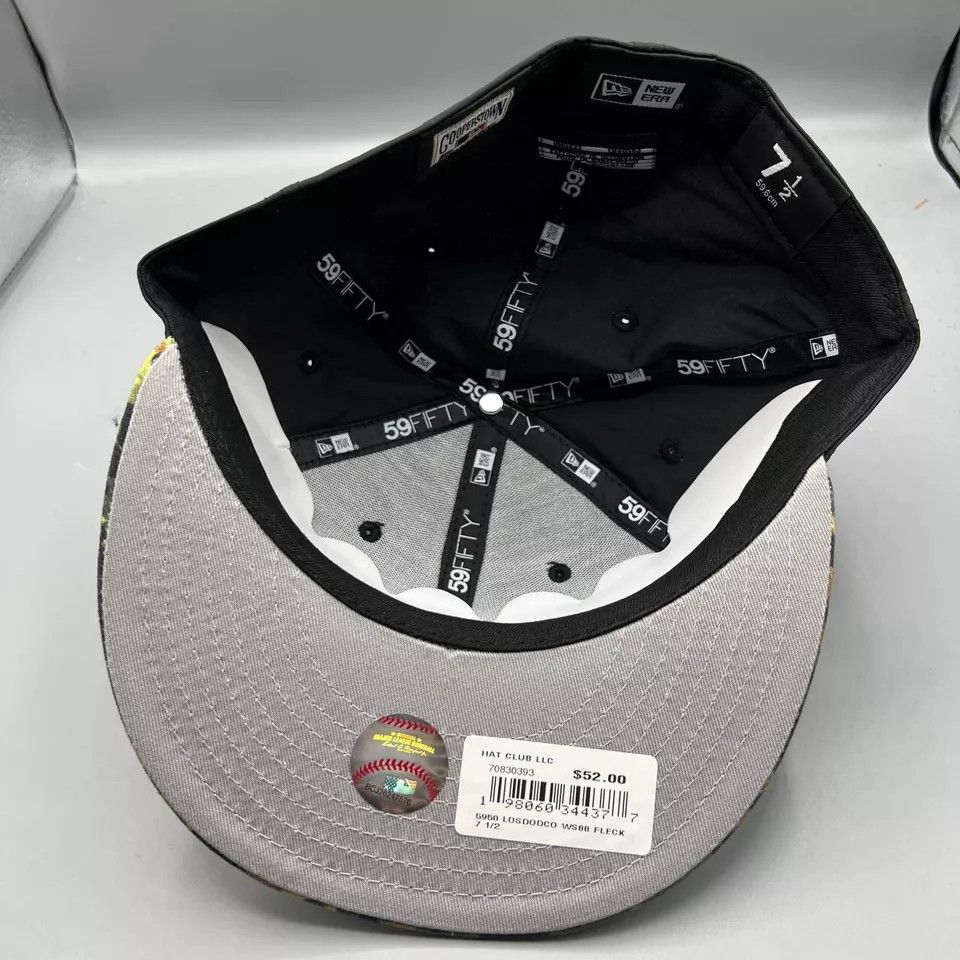 New Era Los Angeles LA Dodgers Hat Men 7 1/2 59Fifty New Era Fitted Size ONE SIZE - 6 Thumbnail