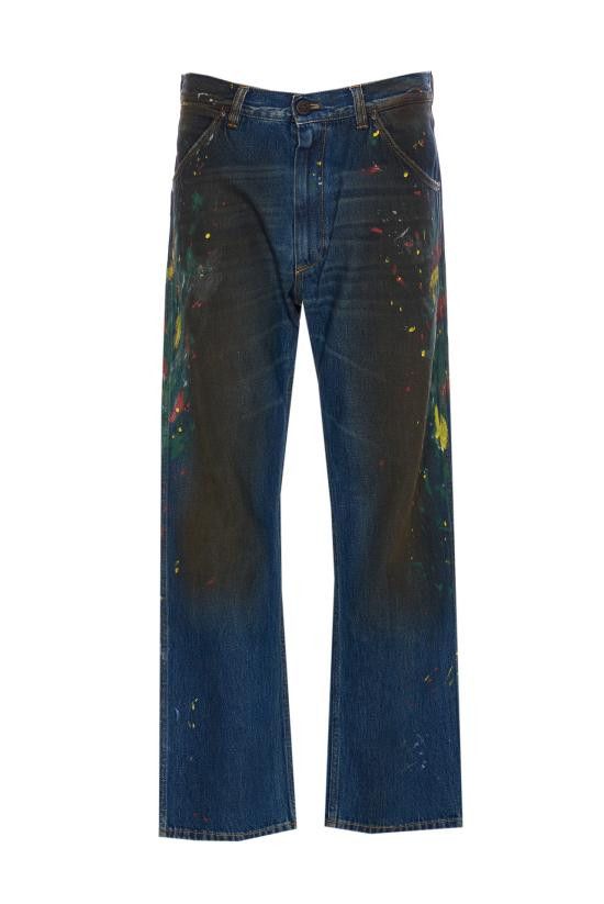 Vivienne Westwood VIVIENNE WESTWOOD Men Denim Pants 3902000N W0161O305 Blue Size US 33 - 1 Thumbnail