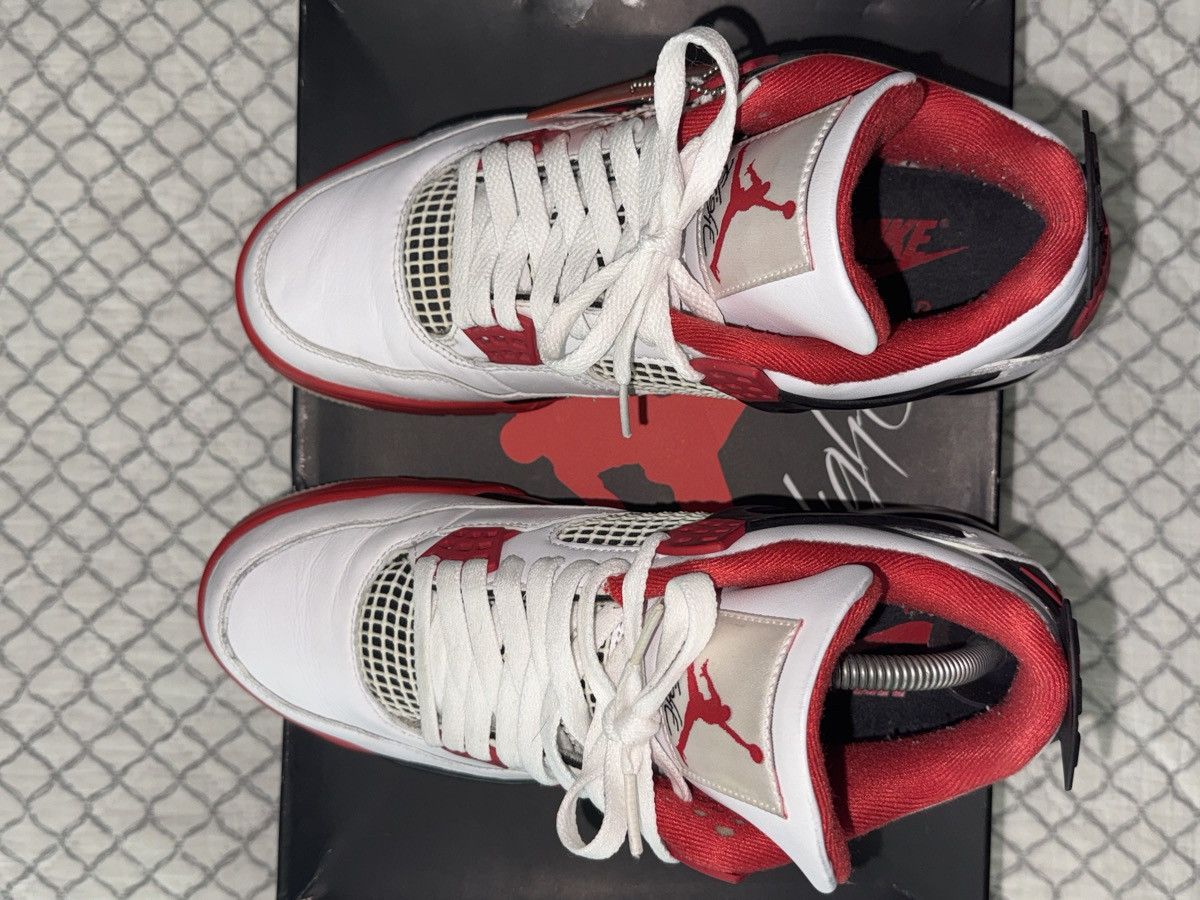 Jordan Brand Jordan 4 Retro ‘ Fire Red 2020 ’ Size US 9.5 / EU 42-43 - 4 Thumbnail