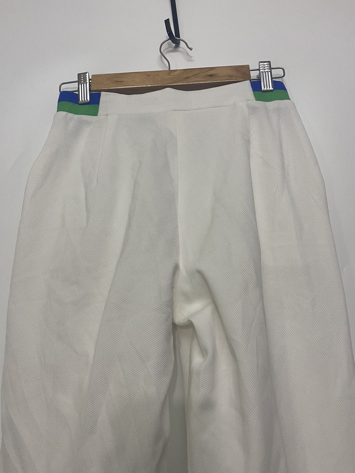 Japanese Brand × Vintage VINTAGE Yonex Tennis Track Pant White Wimbledon Sports Japan Size 26" / US 2 / IT 38 - 9 Thumbnail
