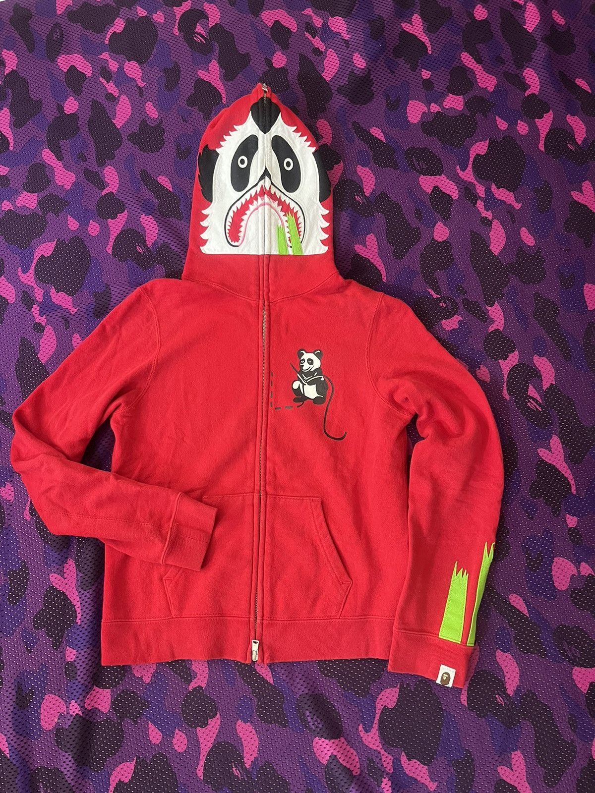 Bape Bape panda hoodie Size XS / US 0-2 / IT 36-38 - 1 Thumbnail