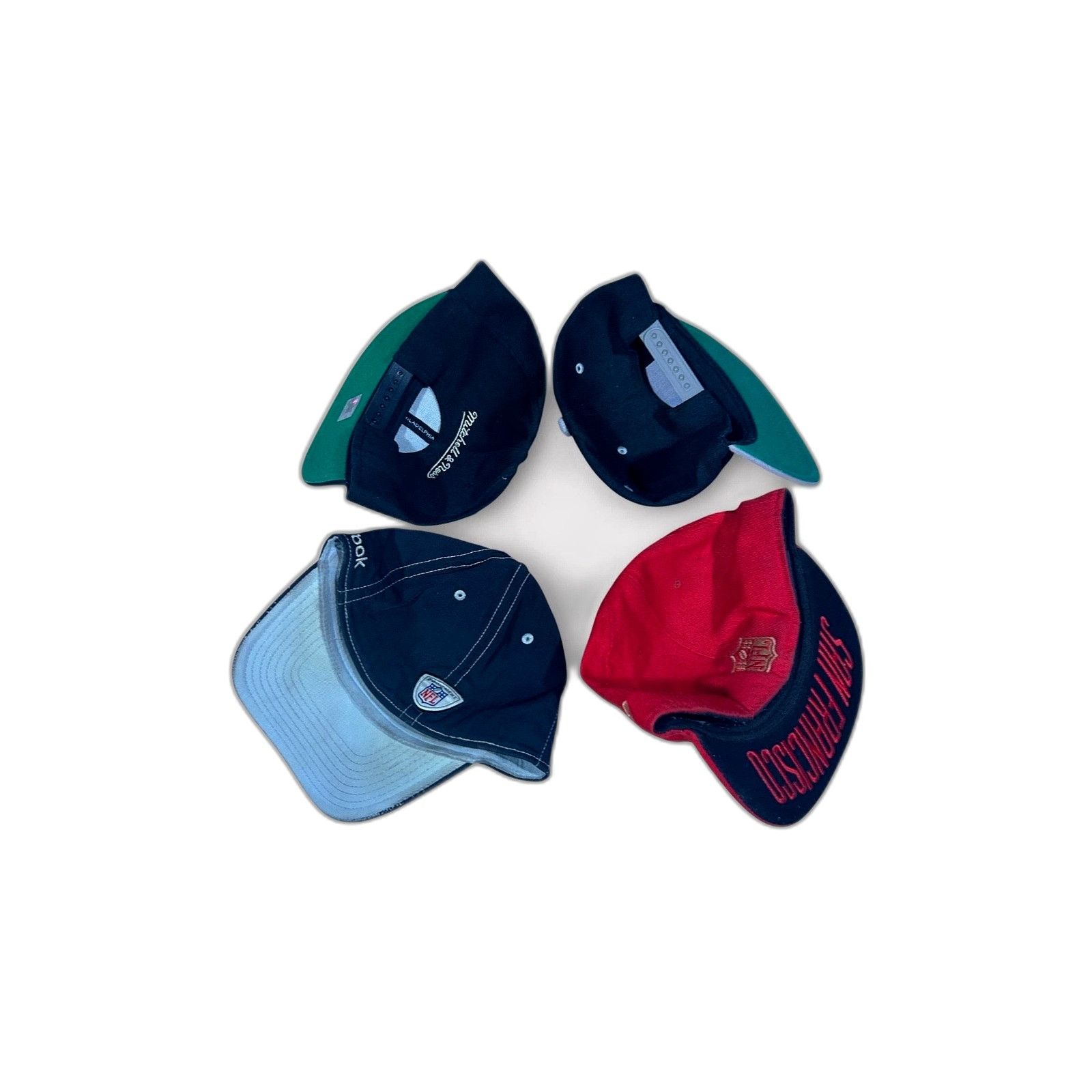 Mitchell & Ness Lot of 10 NFL Snapback Hats Sports Caps Mitchell & Ness New Size ONE SIZE - 3 Thumbnail