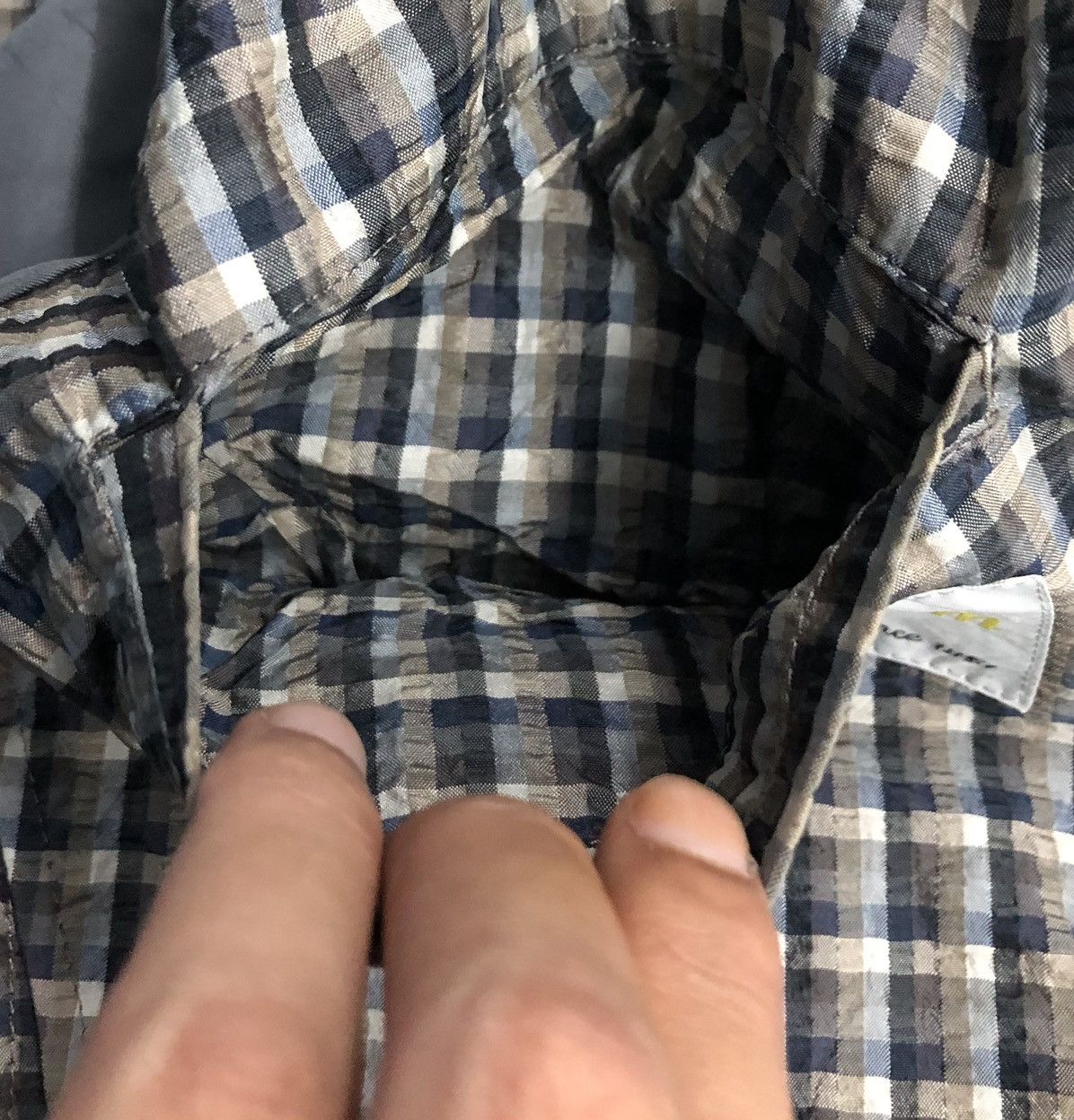 Aquascutum Vintage Aquascutum London Quilted Check Blazer – Medium Size M / US 6-8 / IT 42-44 - 14 Thumbnail