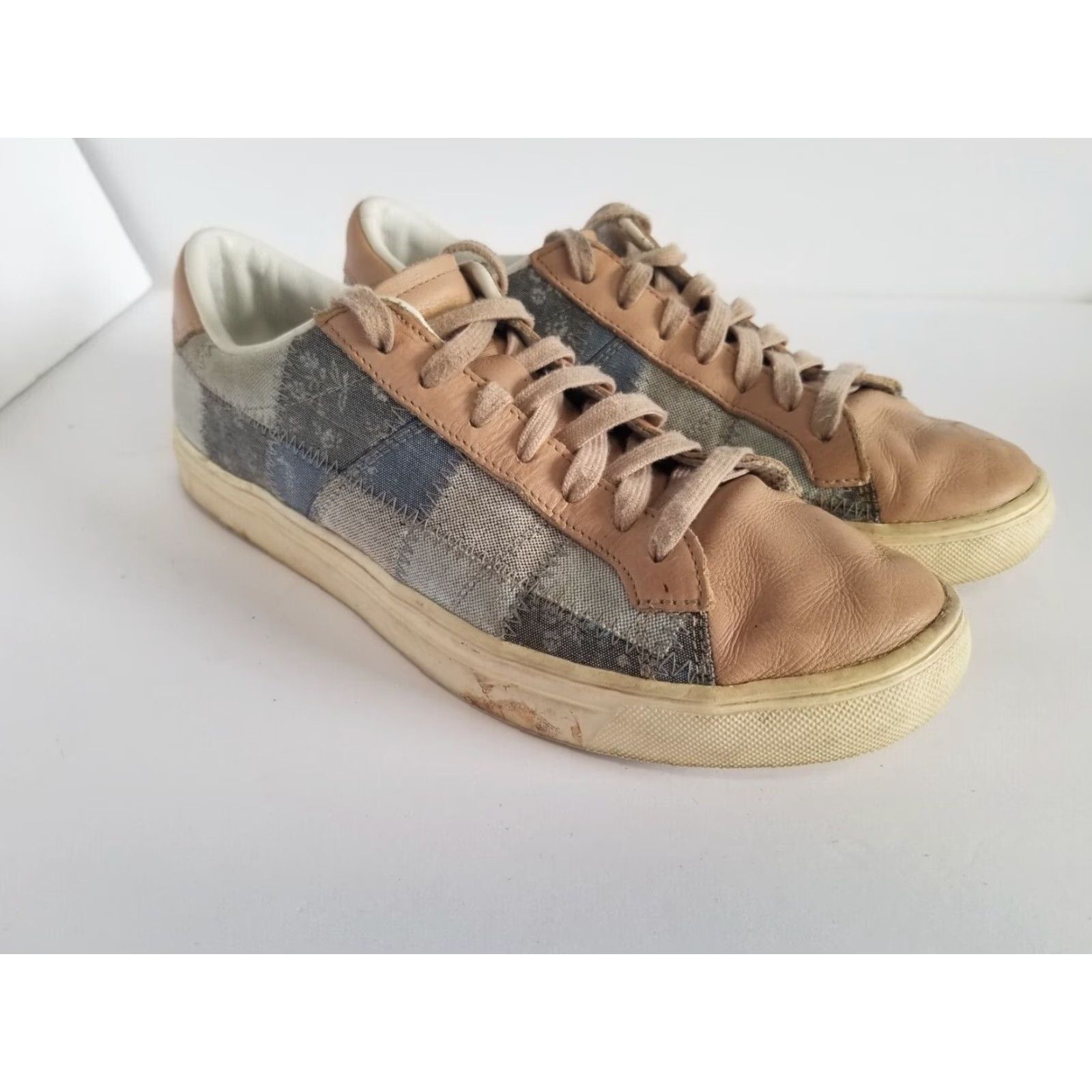Onitsuka Tiger Onitsuka Tiger Lawnship 2.0 Mens Brown Plaid SAMPLE size 8 Sneaker Athletic Men 2012 Pink Size US 8 / EU 41 - 2 Thumbnail