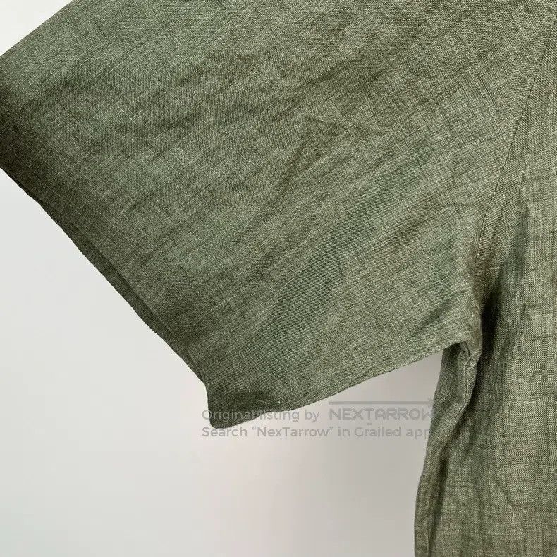 Loro Piana Loro Piana Green shirt Size US L / EU 52-54 / 3 - 3 Thumbnail