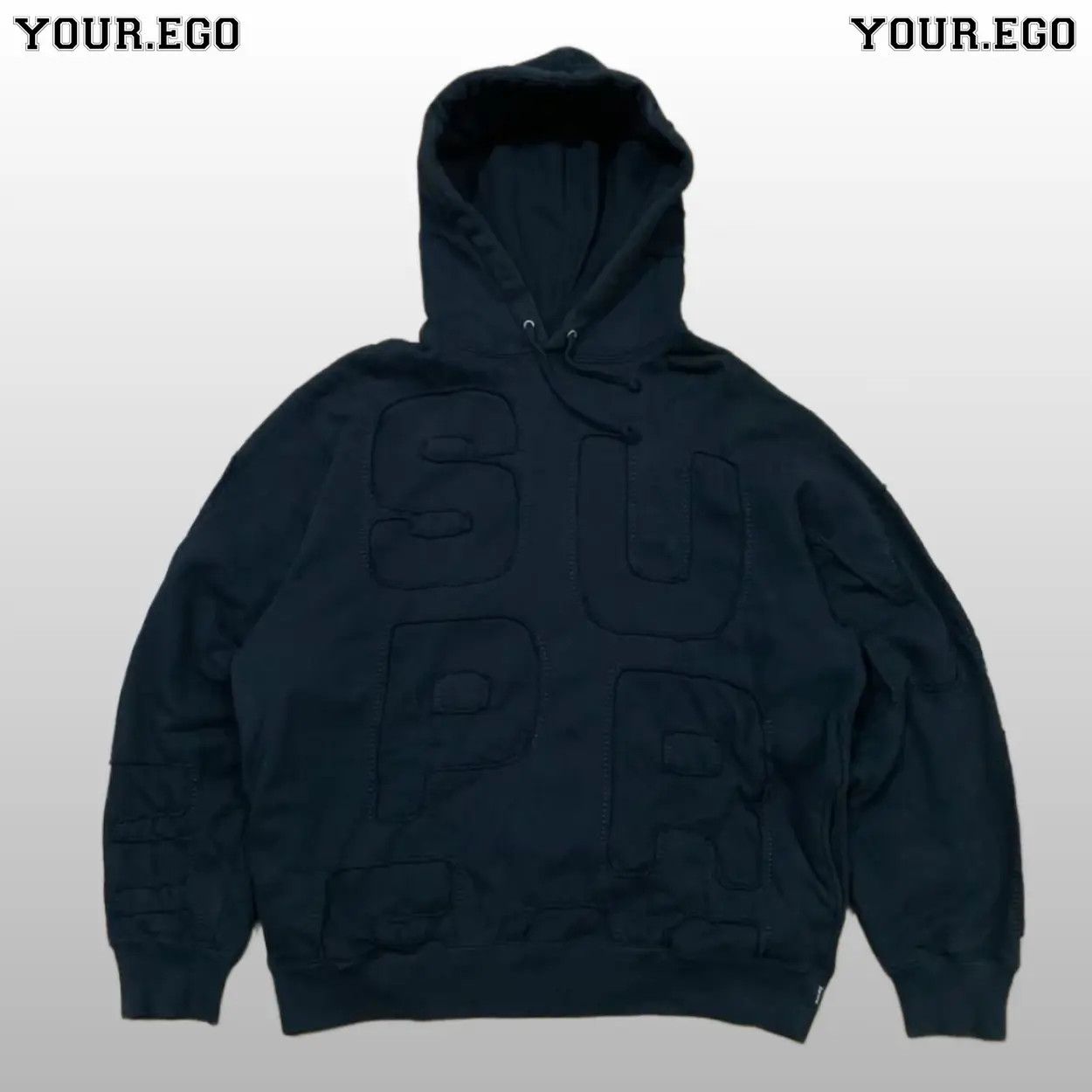Supreme Cutout Letters Hoodie | Grailed