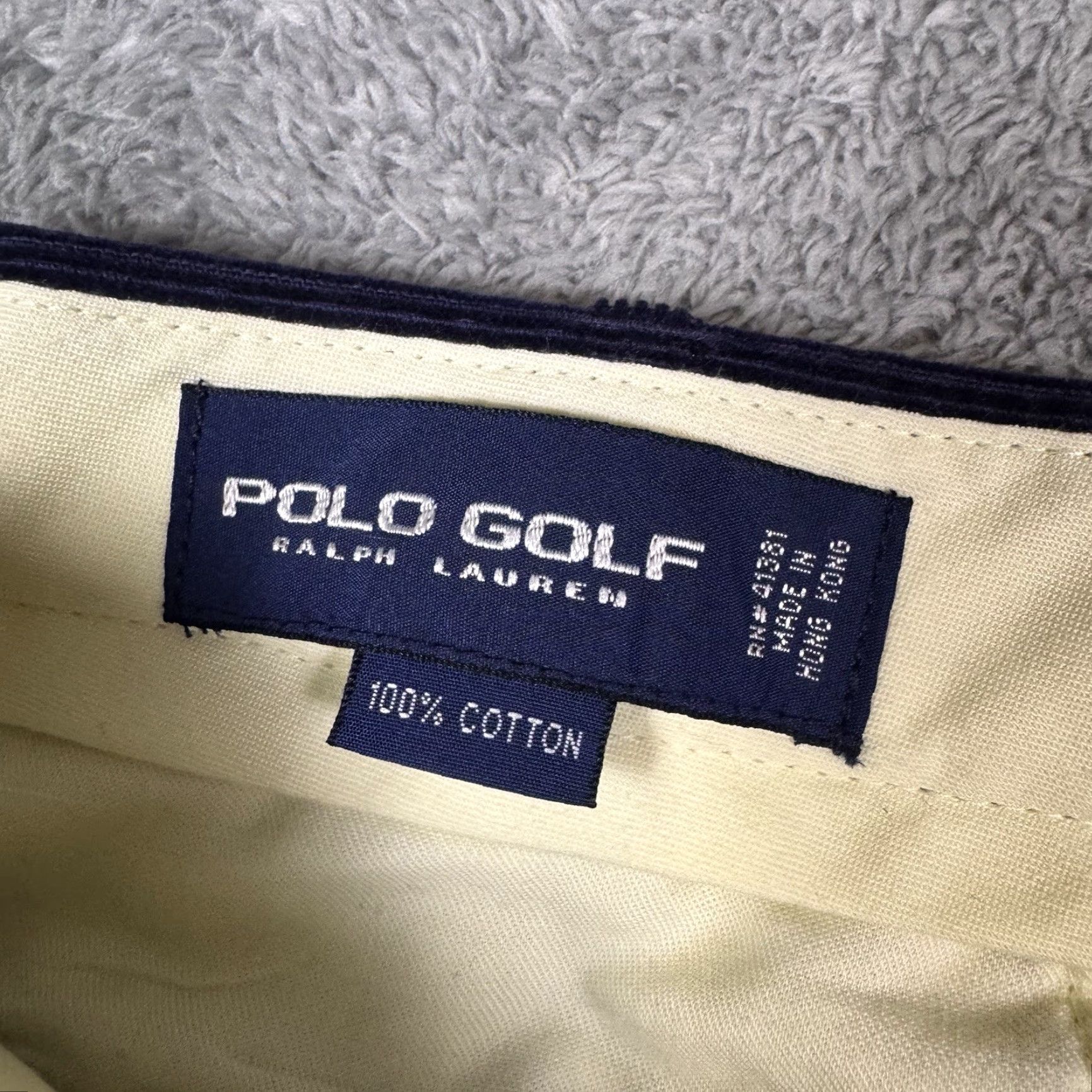 Polo Ralph Lauren VINTAGE Polo Ralph Lauren Pants Men 36x34 Corduroy 90s Chino Trouser Golf Crest Wale VTG Size US M / EU 48-50 / 2 - 4 Thumbnail