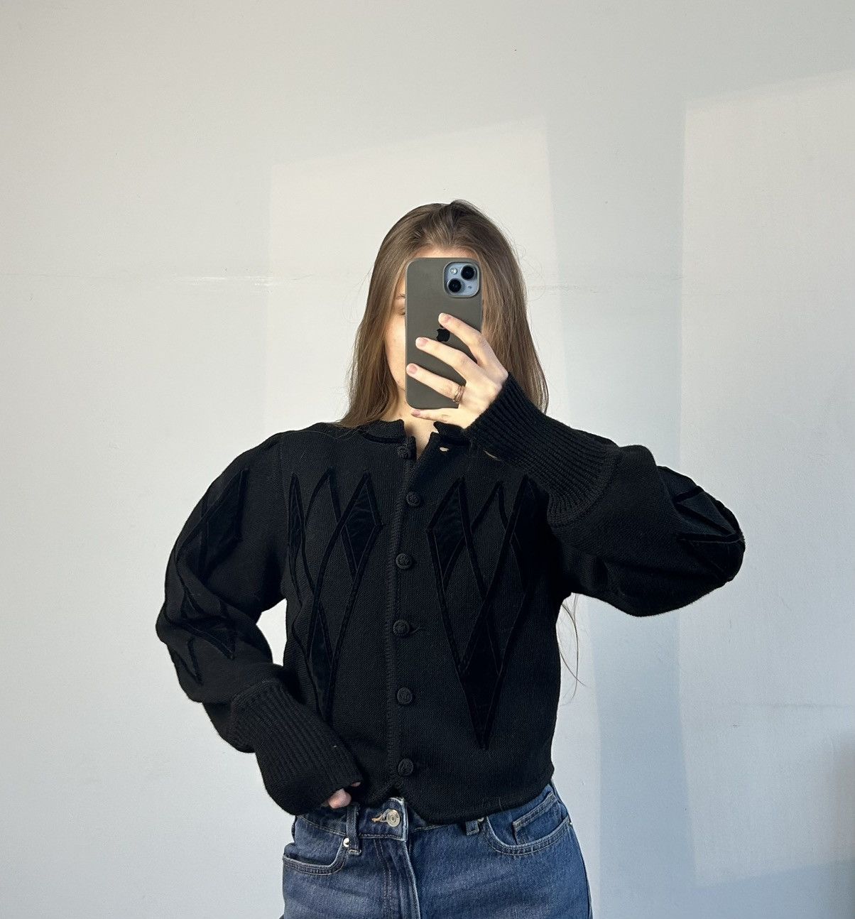 Chanel Archive vintage sweater Austrian astrifa wool cardigan 90s Size S / US 4 / IT 40 - 4 Thumbnail