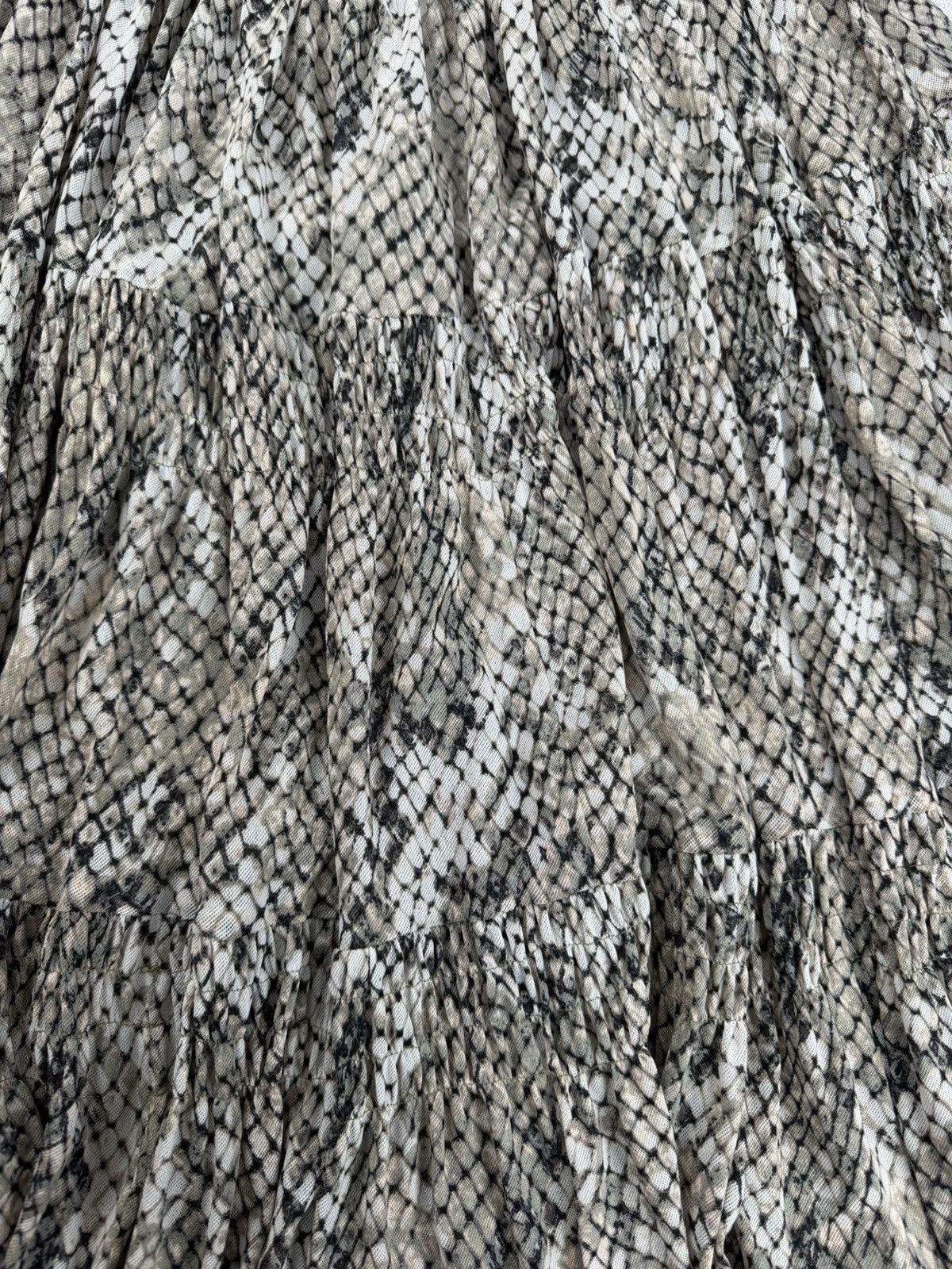 Norma Kamali Norma Kamali Snake Print Dress Size M Size M / US 6-8 / IT 42-44 - 6 Thumbnail