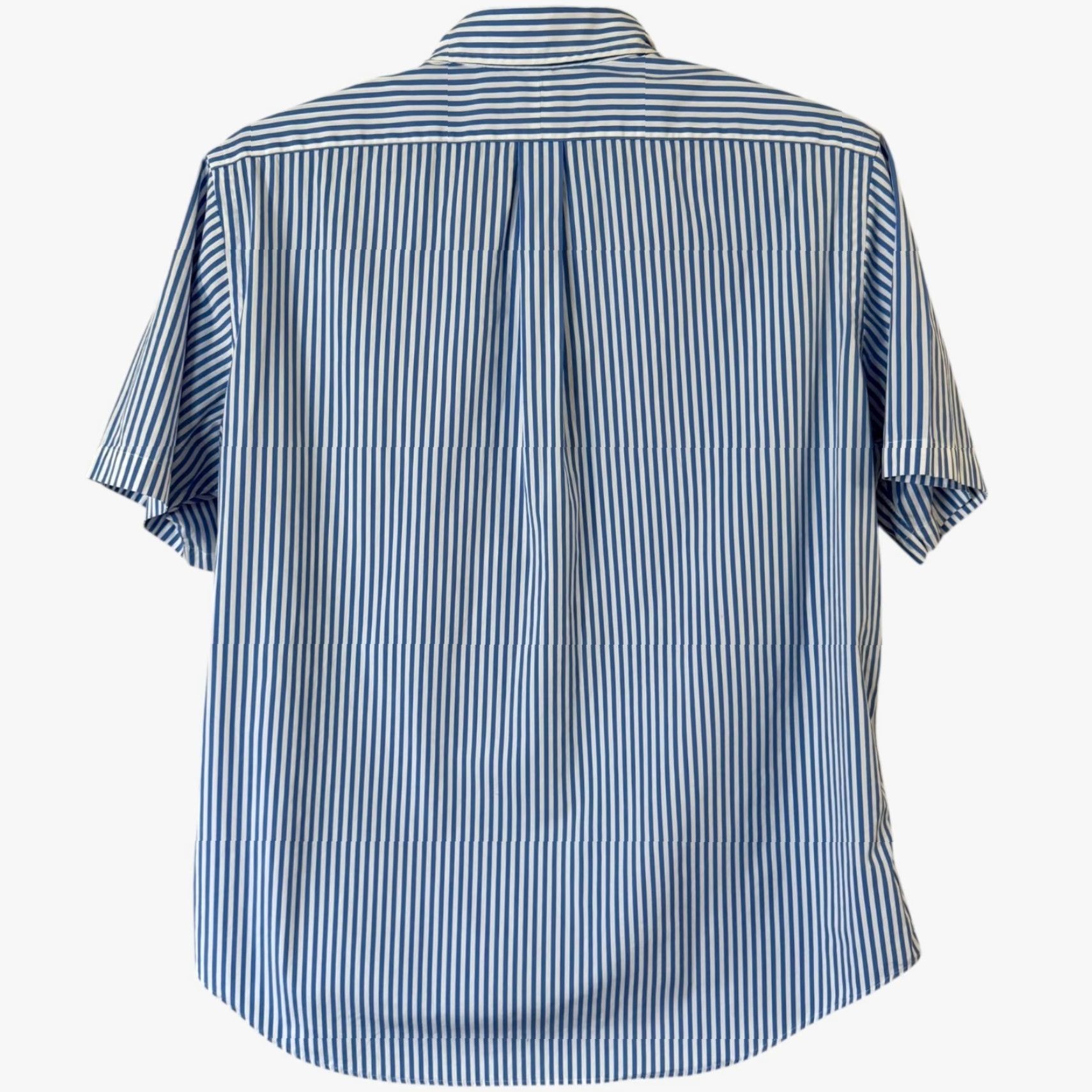 Ralph Lauren Ralph Lauren Striped Button-Down Shirt Blue XL Men’s 100% Cotton Preppy Classic Button-Up Size US XL / EU 56 / 4 - 4 Thumbnail