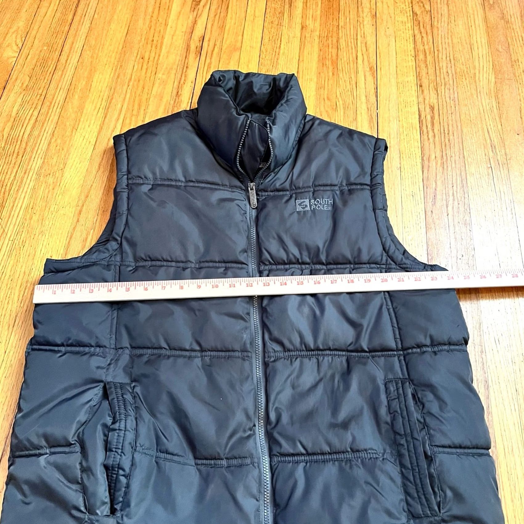 Southpole South Pole Puffer Vest Mens Large Gray X-Pedition Jacket Size US L / EU 52-54 / 3 - 7 Thumbnail