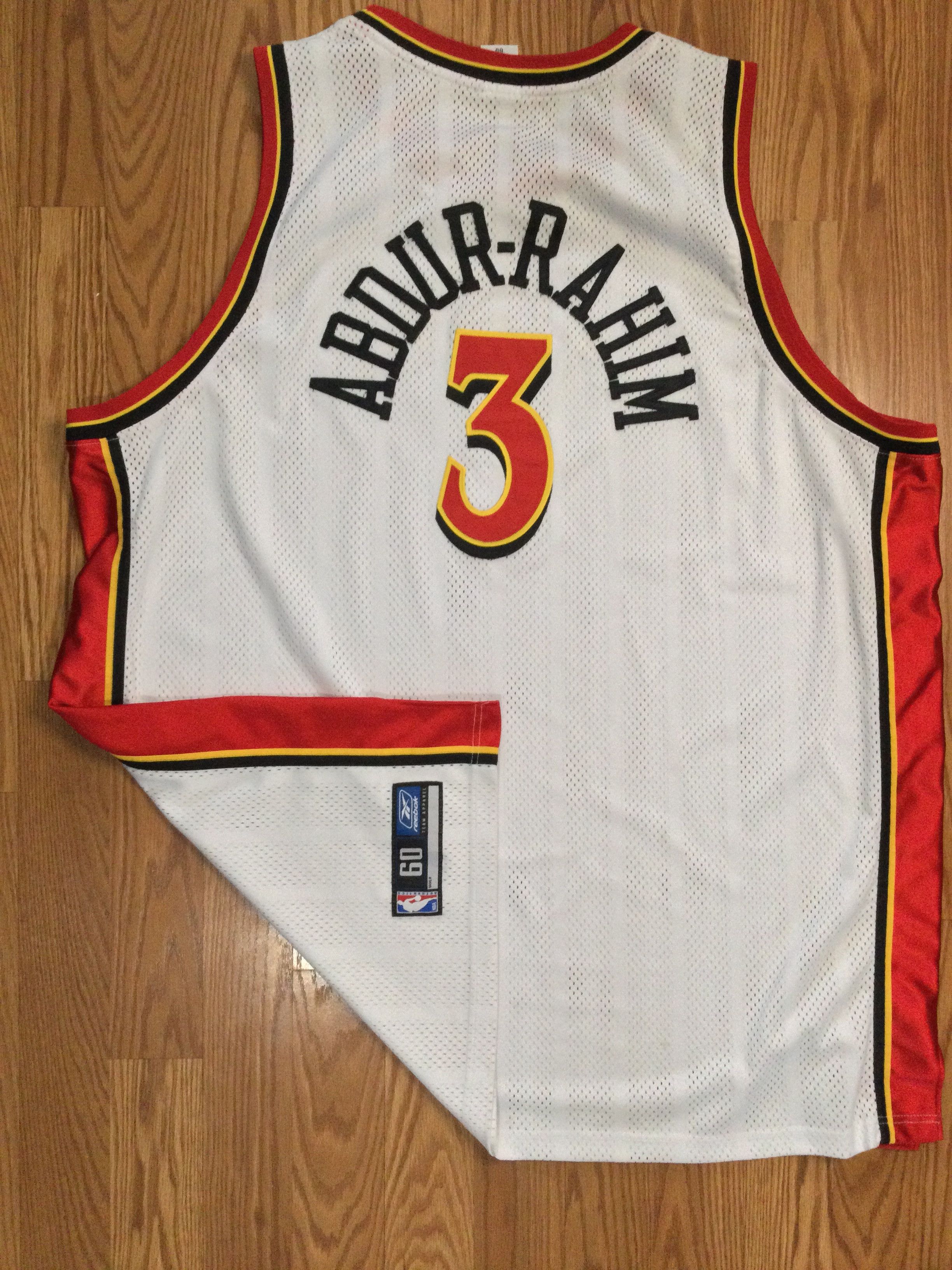 Reebok Authentic Atlanta Hawks Shareef Abdur-Rahim Reebok Jersey Size US XXL / EU 58 / 5 - 9 Thumbnail