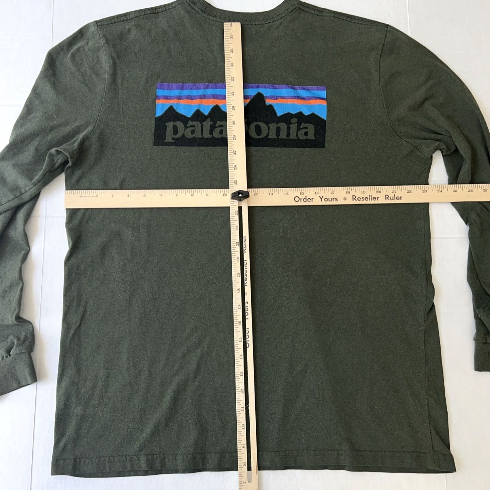 Patagonia Patagonia Shirt L Green Long Sleeve Logo Outdoor Vintage Size US L / EU 52-54 / 3 - 6 Thumbnail