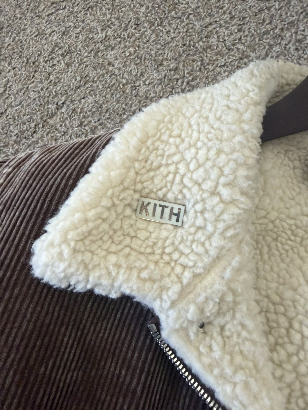 Kith RARE Kith removable flannel corduroy Sherpa jacket Size US L / EU 52-54 / 3 - 11 Thumbnail