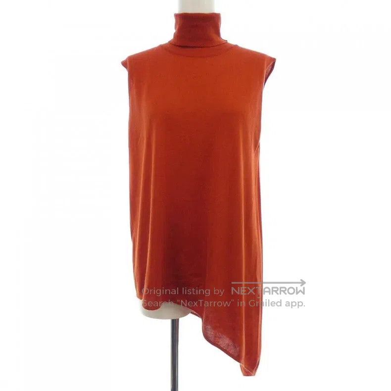Hermes Hermes Margiela Period Orange Cashmere Blended Knit Top Size M / US 6-8 / IT 42-44 - 1 Thumbnail