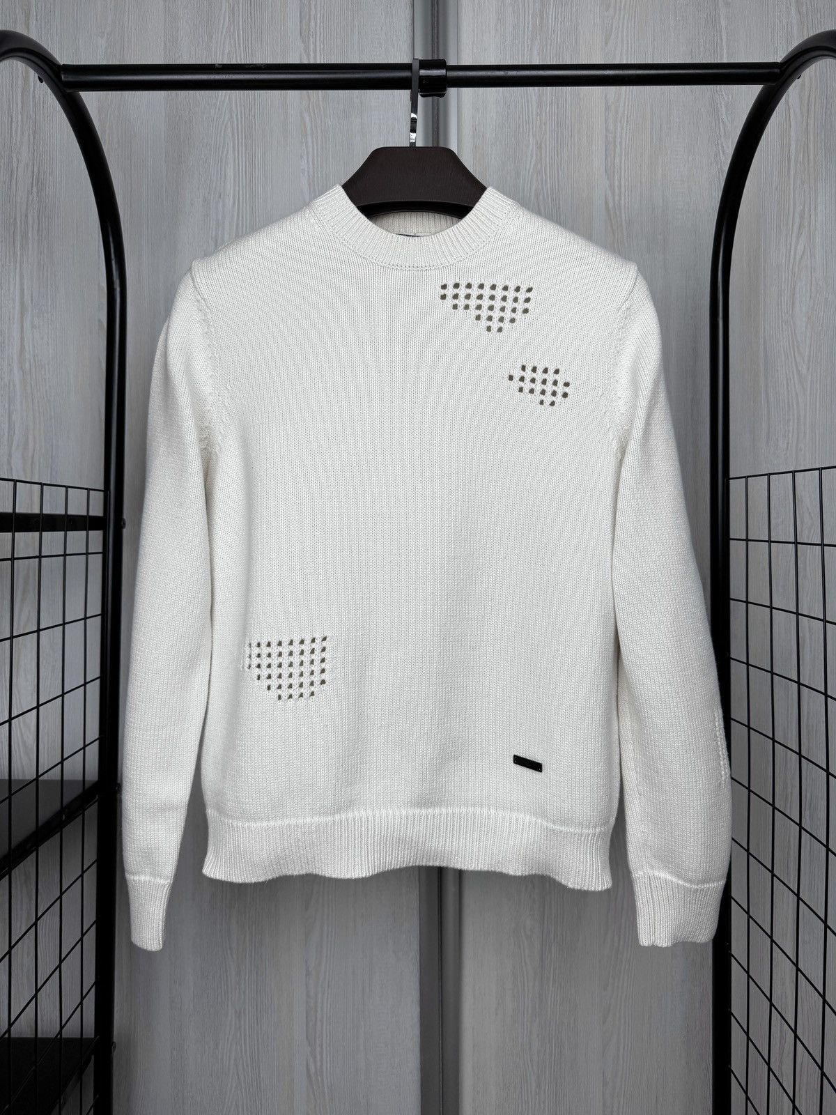 The Kooples The Kooples Paris Wool/Cotton distressed sweater unisex XS Size US XS / EU 42 / 0 - 2 Thumbnail