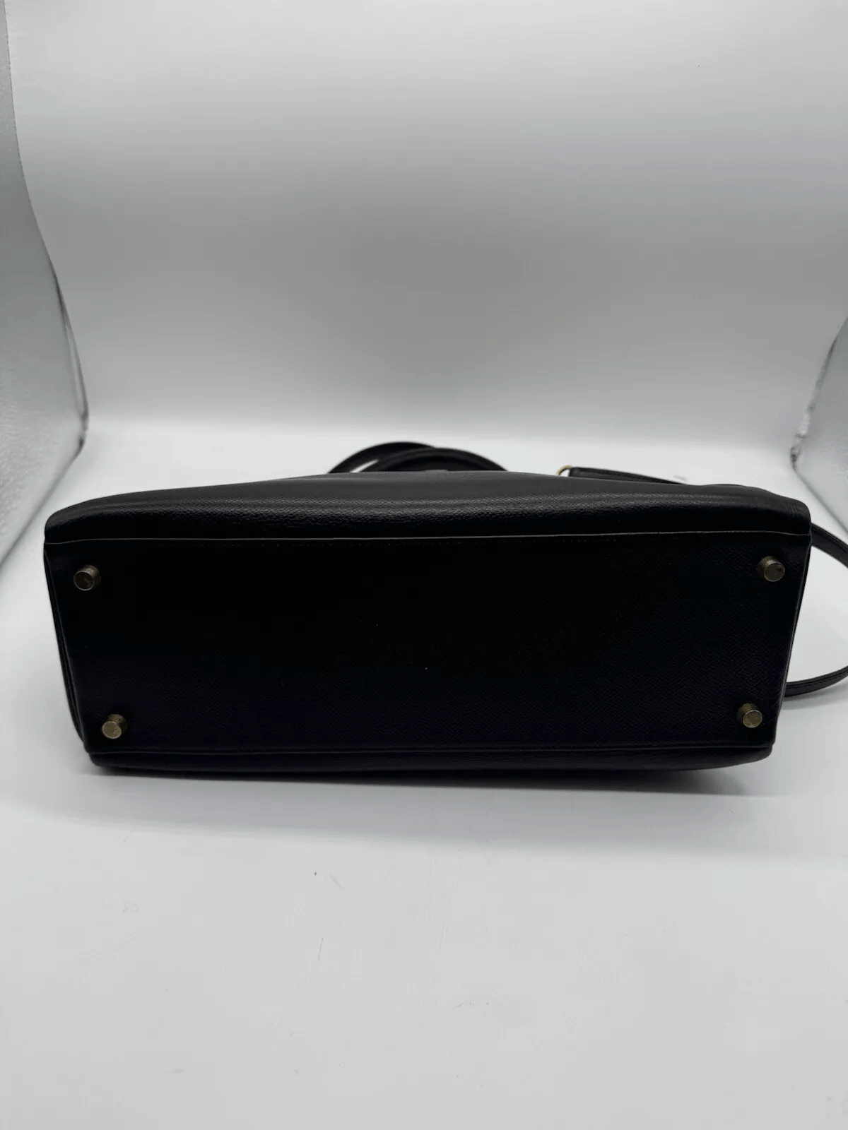 Hermes Hermes Kelly 32 Black Verso Courchevel Size ONE SIZE - 5 Thumbnail