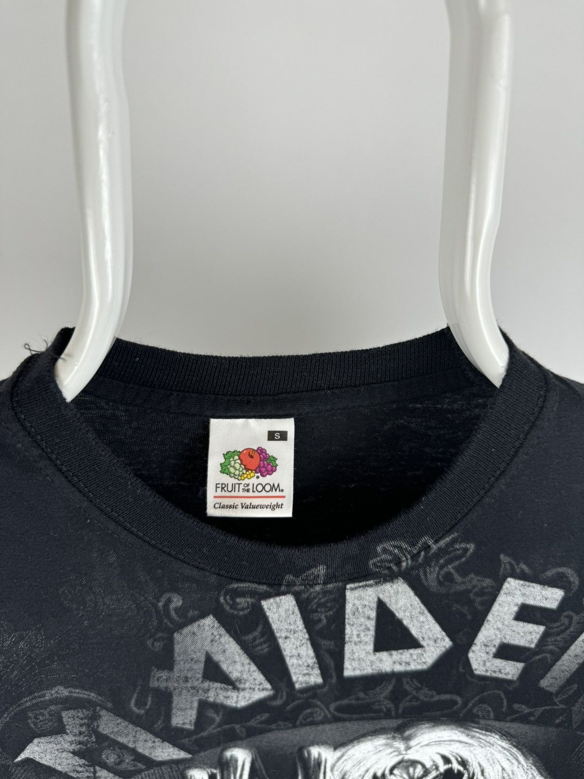 Vintage Iron Maiden Big Logo Full Printed Tee Size US S / EU 44-46 / 1 - 3 Thumbnail