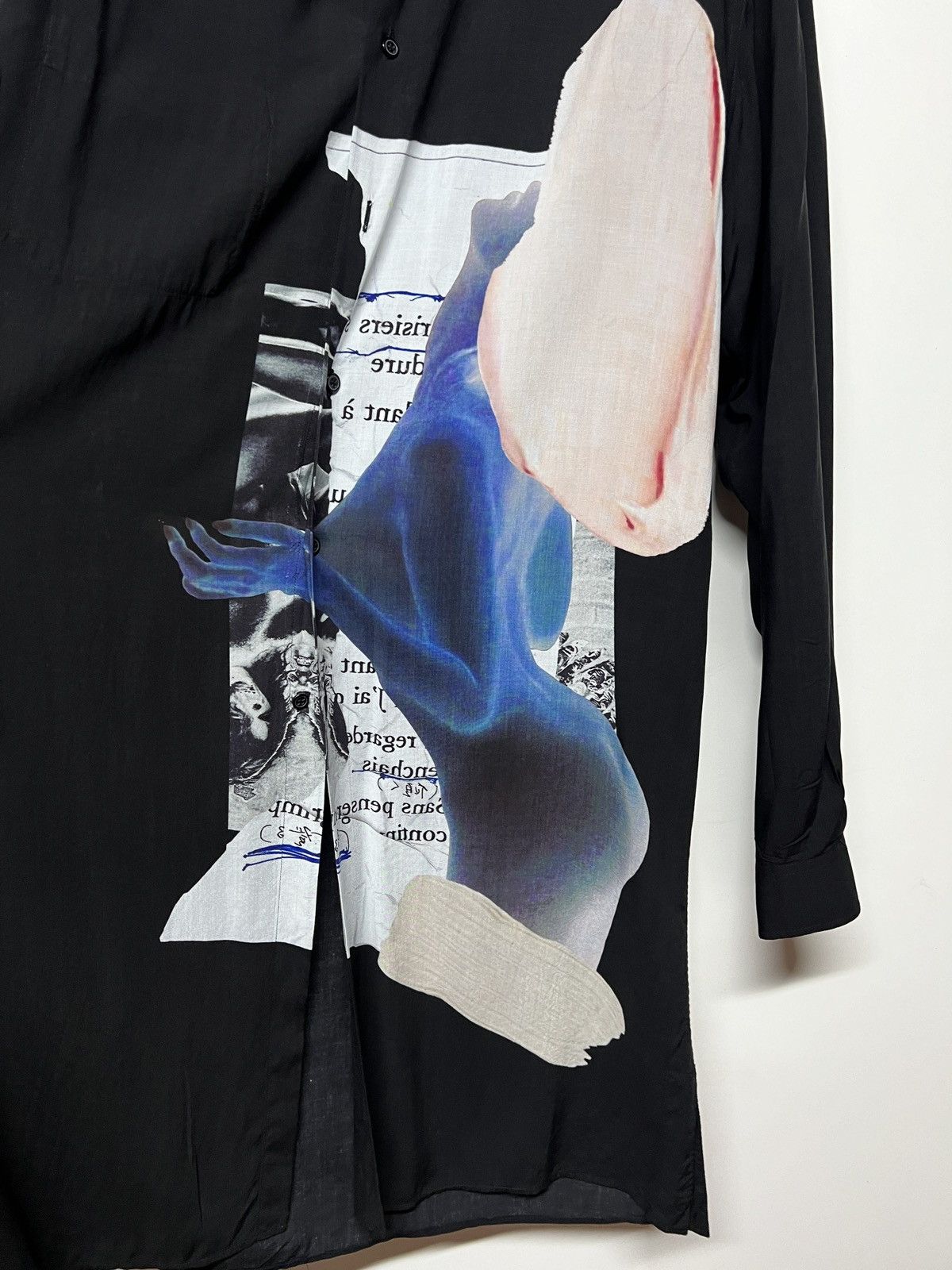 Yohji Yamamoto BLACK SCANDAL NUDE shirt1 Size US XL / EU 56 / 4 - 2 Thumbnail