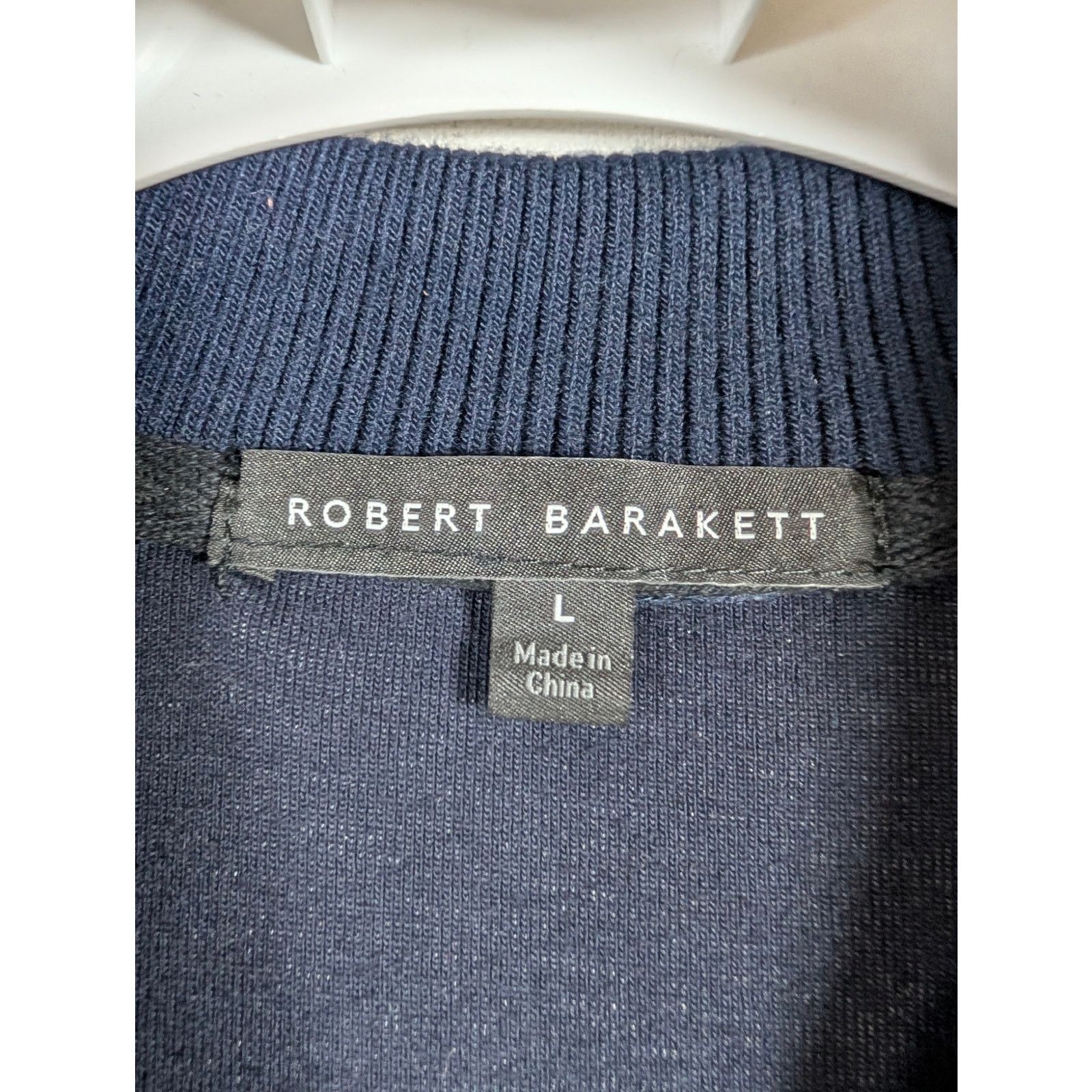 Robert Barakett Robert Barakett Blue Plaid Zip Jacket Bomber Size Large USED Size US L / EU 52-54 / 3 - 3 Thumbnail