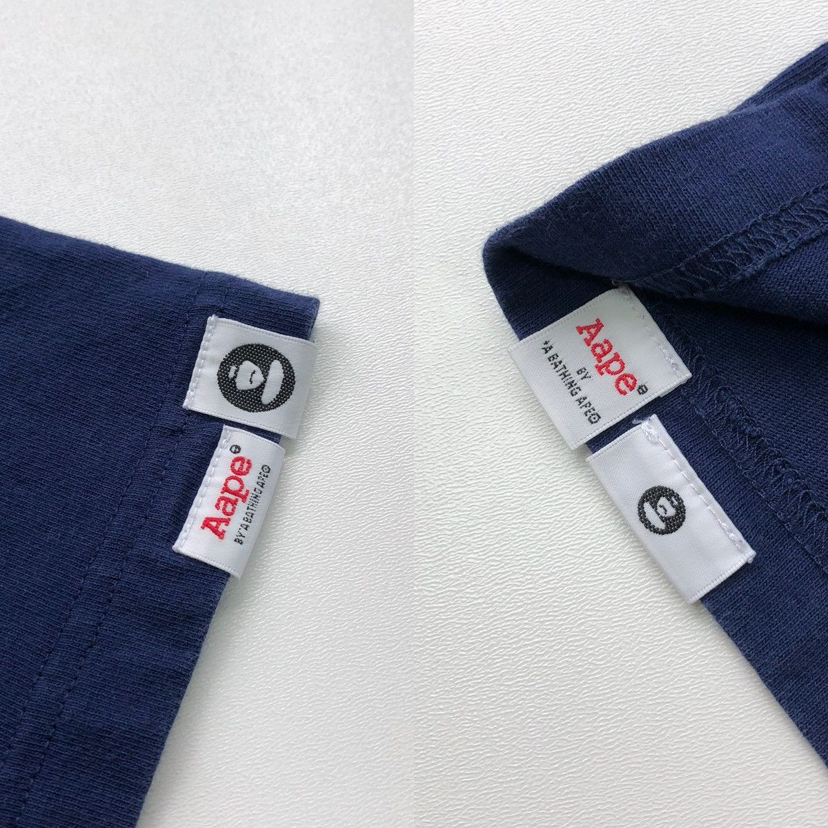 Aape Aape by Bathing Ape Universe Graffiti Printed T-Shirt Navy Size US L / EU 52-54 / 3 - 9 Thumbnail