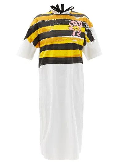 Marni o1y1025 Midi Dress in Multicolor Size S / US 4 / IT 40 - 1 Thumbnail