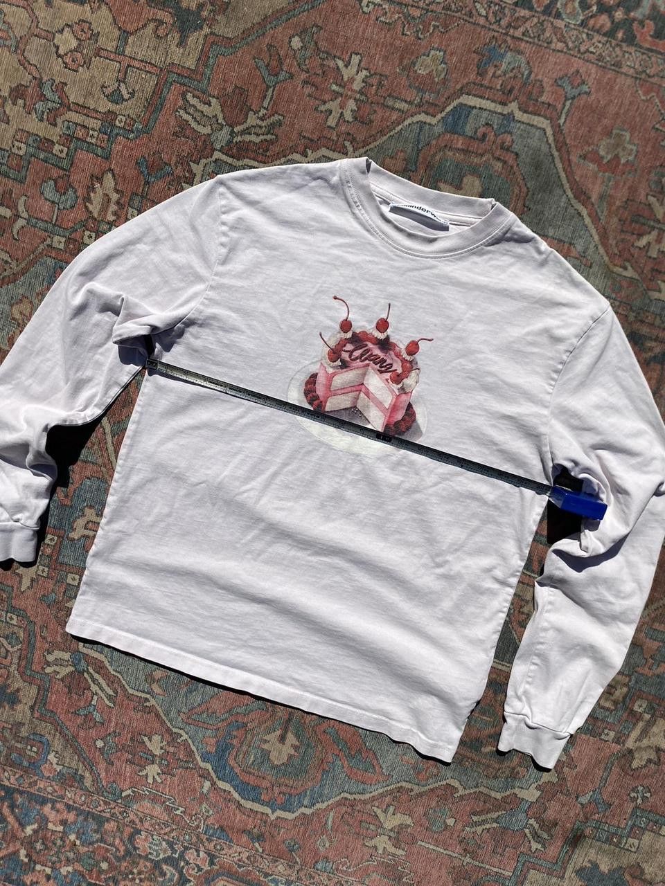 Alexander Wang Pink Alexander Wang Cake Graphic Print Long Sleeve Small Size US S / EU 44-46 / 1 - 1 Thumbnail