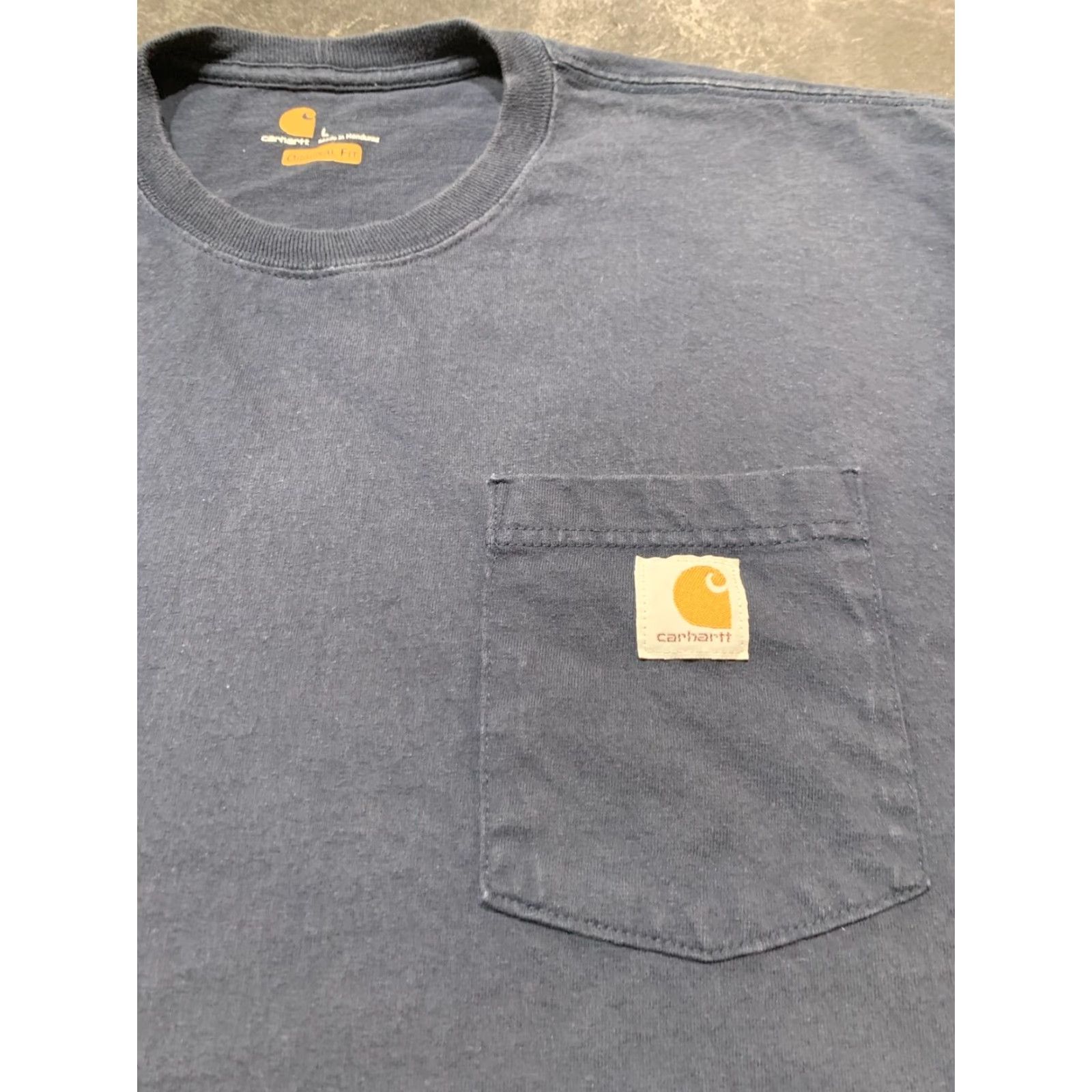 Carhartt VINTAGE Carhartt Mens Large L Relaxed Fit Short Sleeve Workwear T-Shirt Black Size US L / EU 52-54 / 3 - 3 Thumbnail