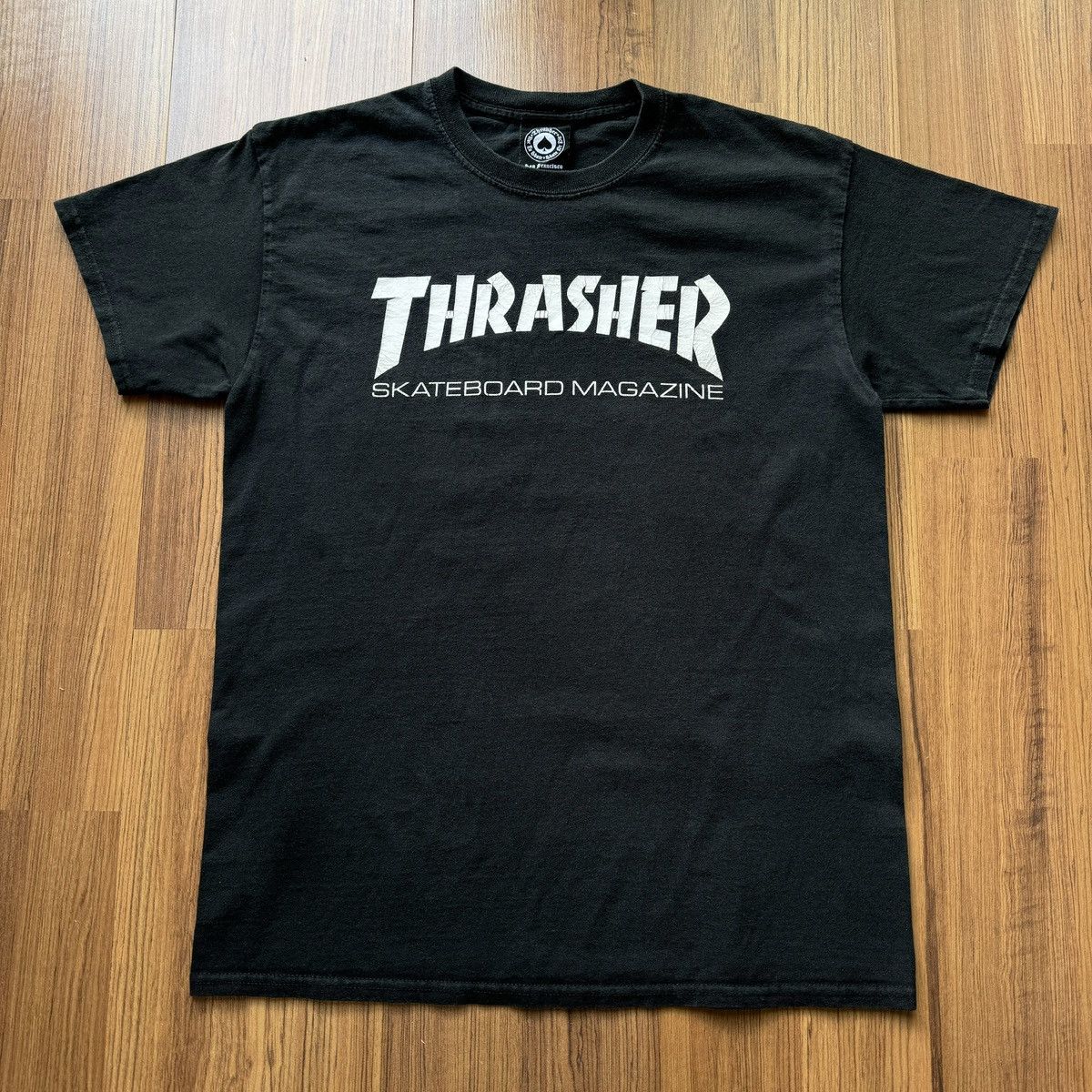 Thrasher Thrasher skateboard magazine spell out logo Y2K 2000s tee Size US M / EU 48-50 / 2 - 2 Thumbnail