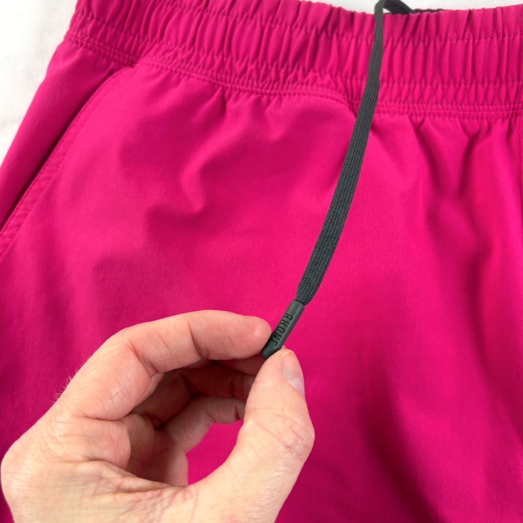 Rhone Rhone Shorts Mens Large Pink Athletic Lined Gym Training Performance Running Size US 33 - 4 Thumbnail