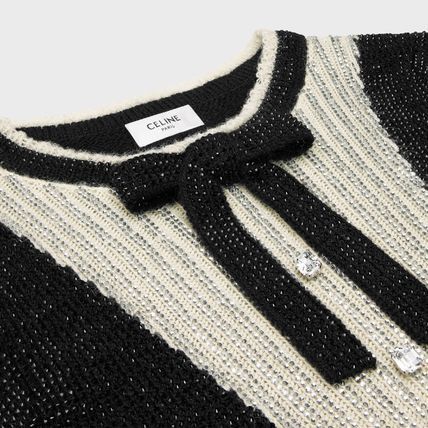 Celine o1w1db10125 2AE6C397W Embroidered Crewneck Sweater Size M / US 6-8 / IT 42-44 - 3 Thumbnail