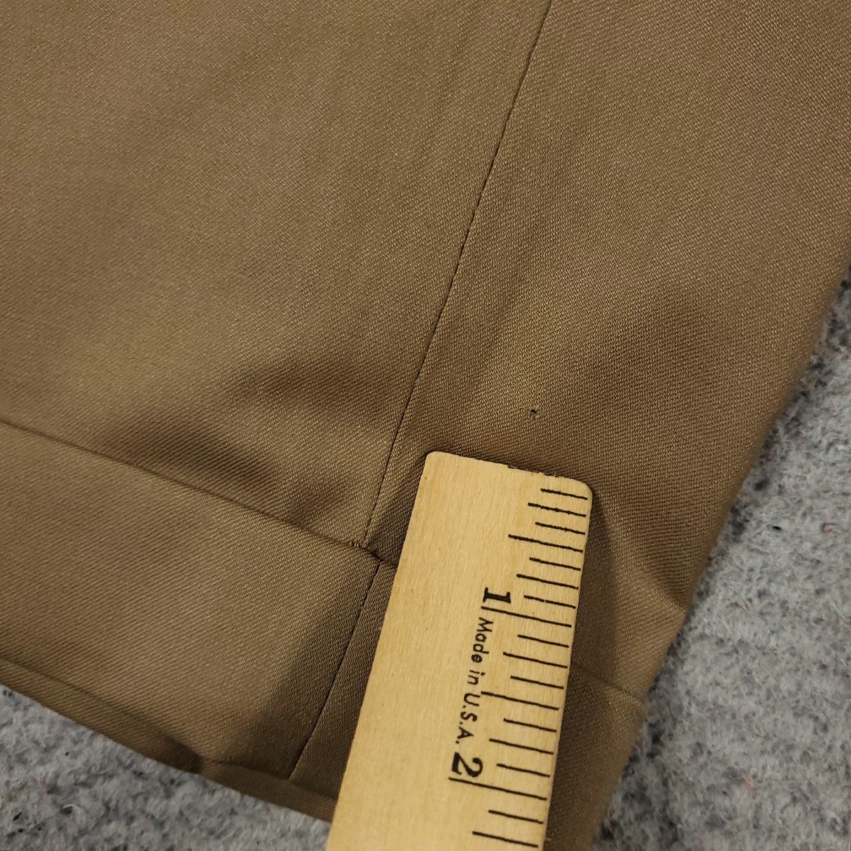Zanella Zanella Dress Pants Mens 38x28 Brown Wool Flat Front Trousers Regular Fit Size US 38 / EU 54 - 4 Thumbnail