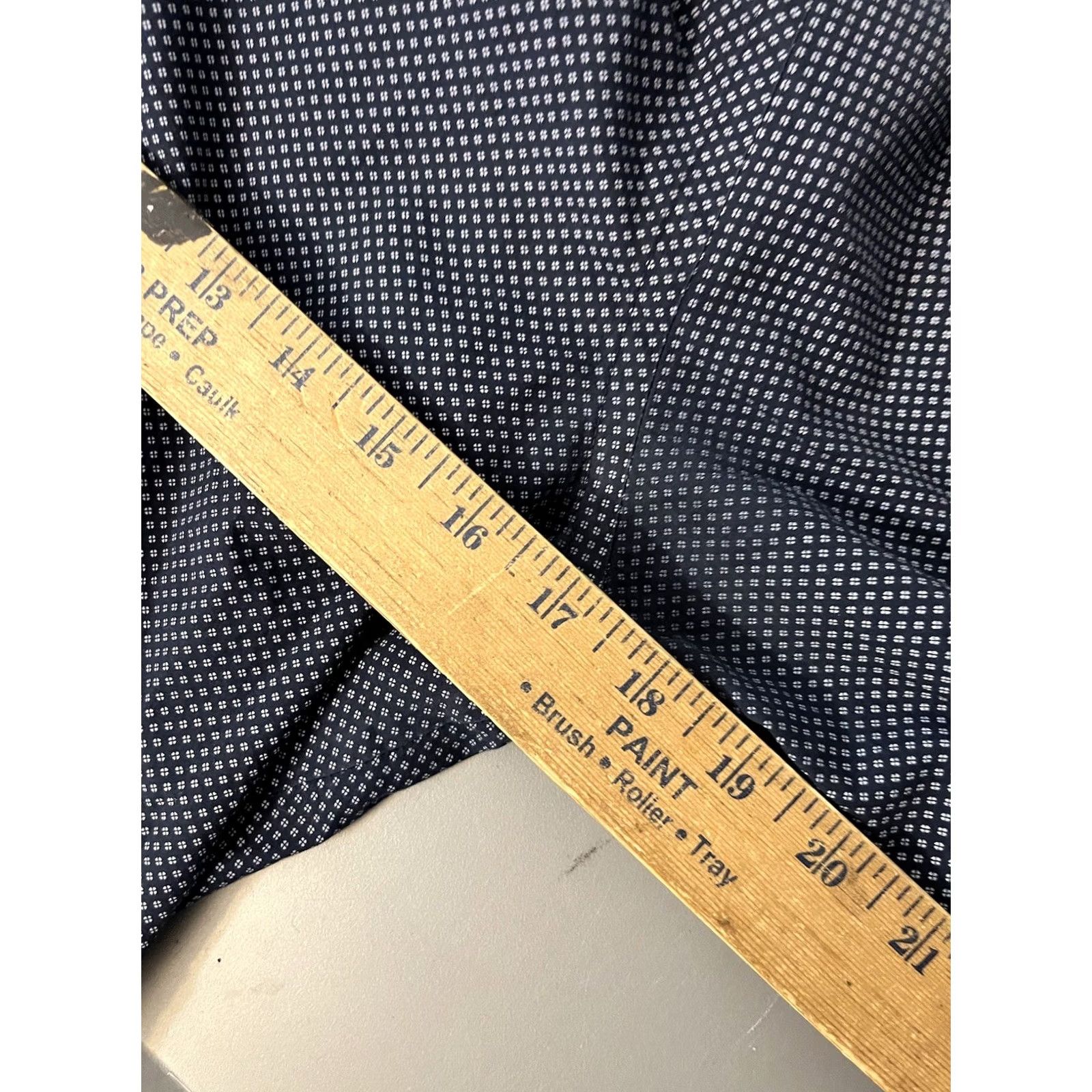 Van Heusen Van Heusenstudio Button Down Shirt - Slim Fit - Blue Long Sleeve Mens - Vintage-No Size US S / EU 44-46 / 1 - 6 Thumbnail