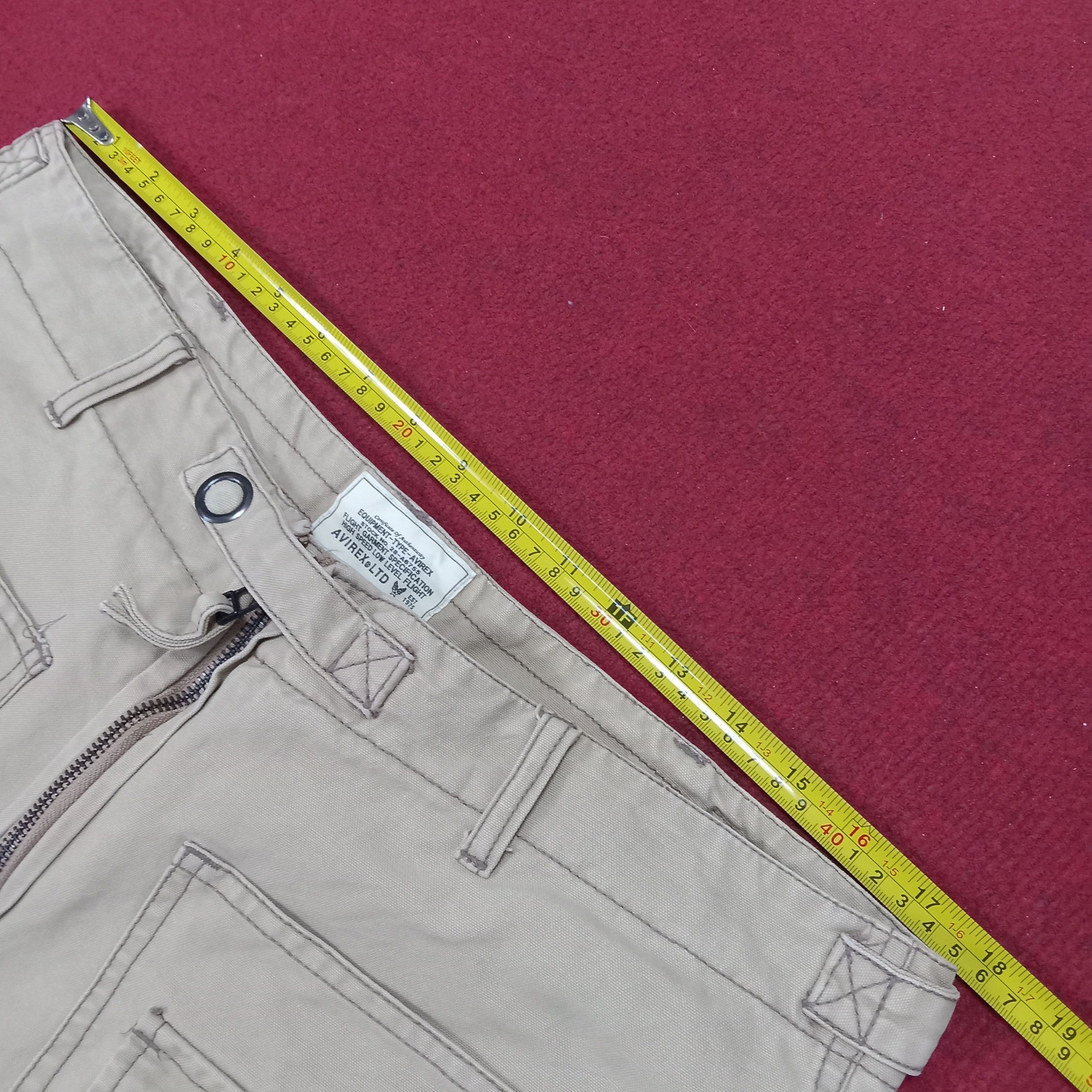 Avirex × Vintage Avirex Pants Rare Pocket Design Style Size US 36 / EU 52 - 8 Thumbnail