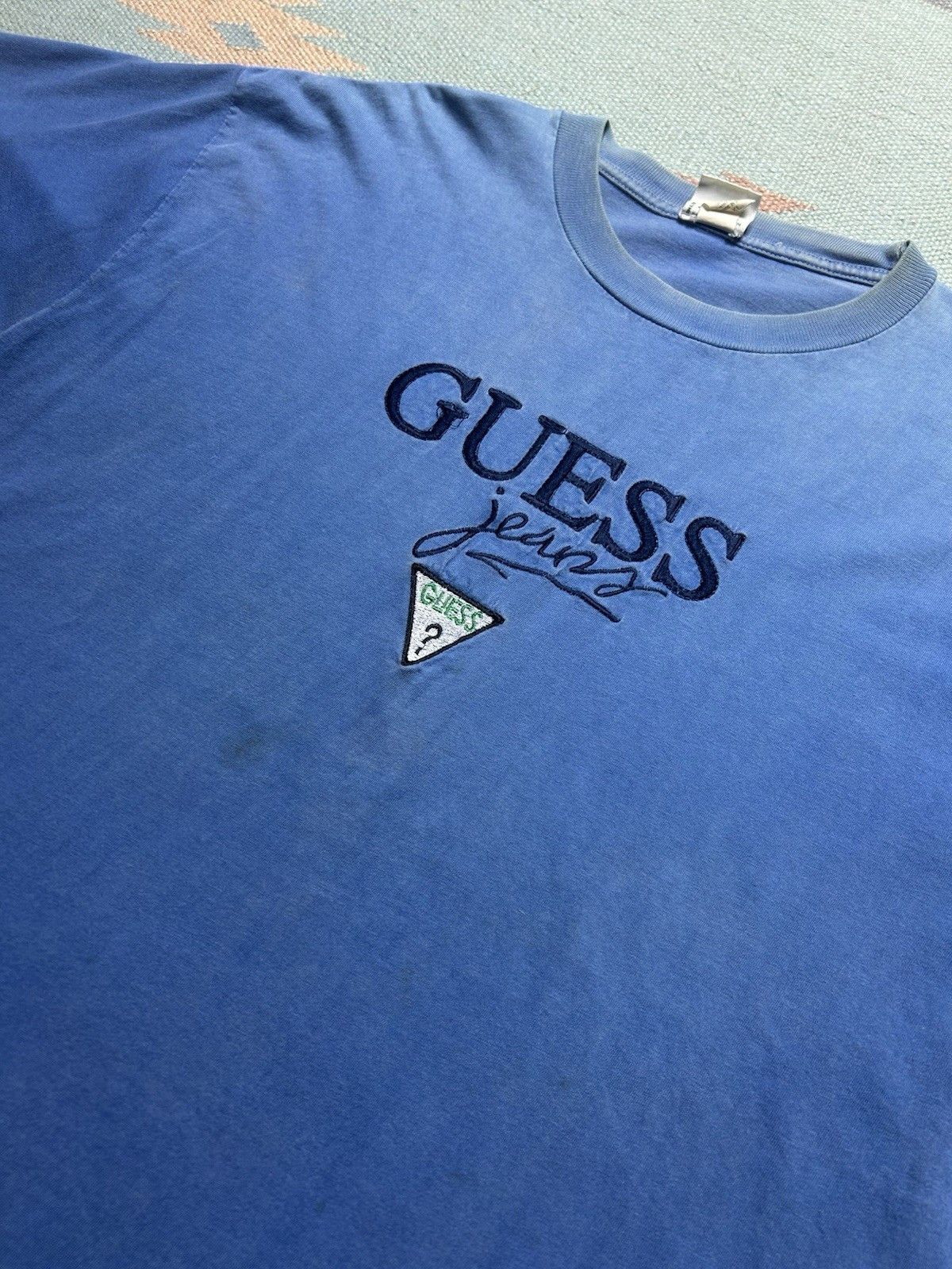 Guess Vintage 80s graphic t shirt guess jeans embroidered logo XL Size US XL / EU 56 / 4 - 3 Thumbnail
