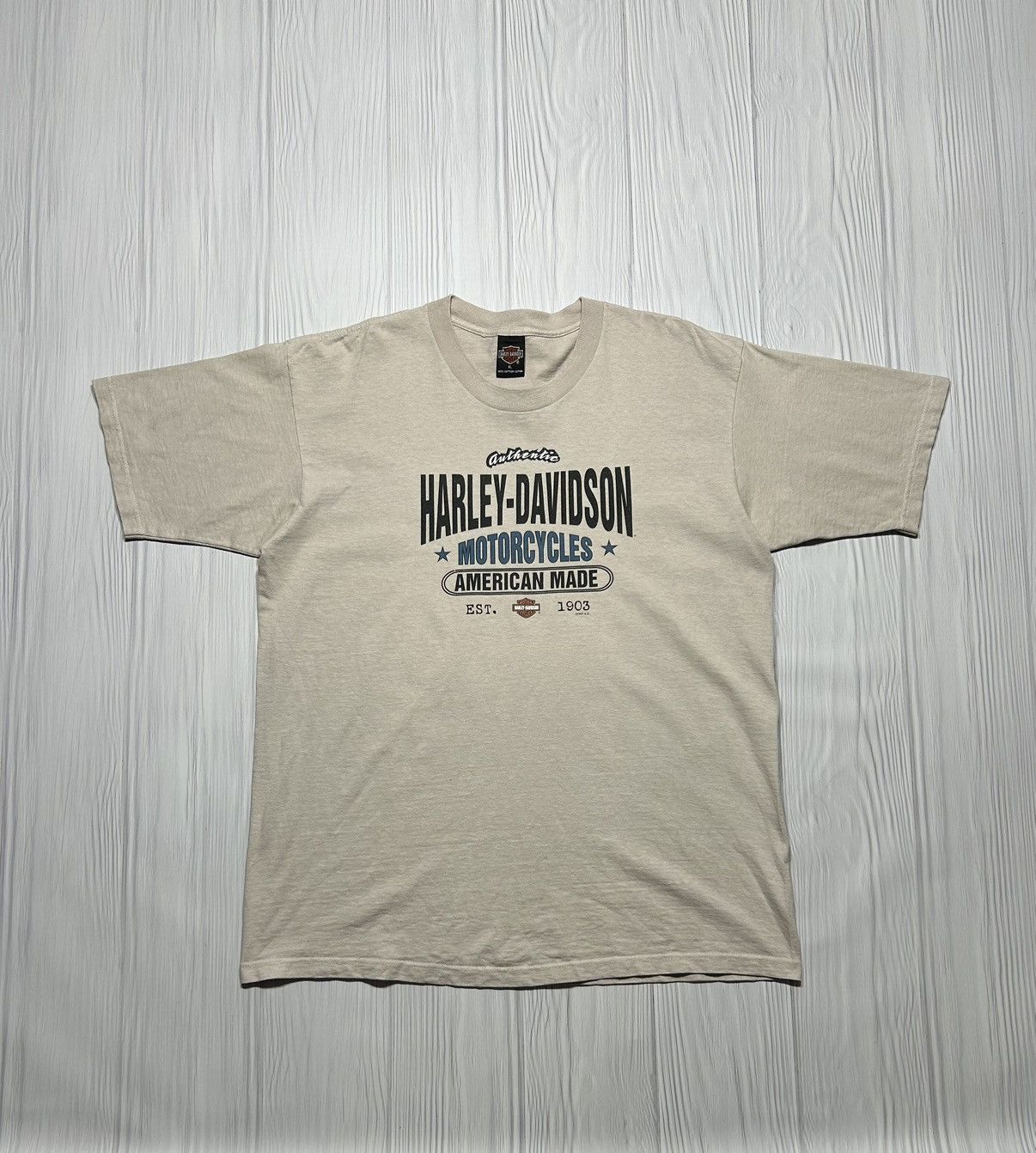 Harley Davidson RARE! Vintage 1997 Harley Davidson Daytona USA T-Shirt Size US XL / EU 56 / 4 - 2 Thumbnail