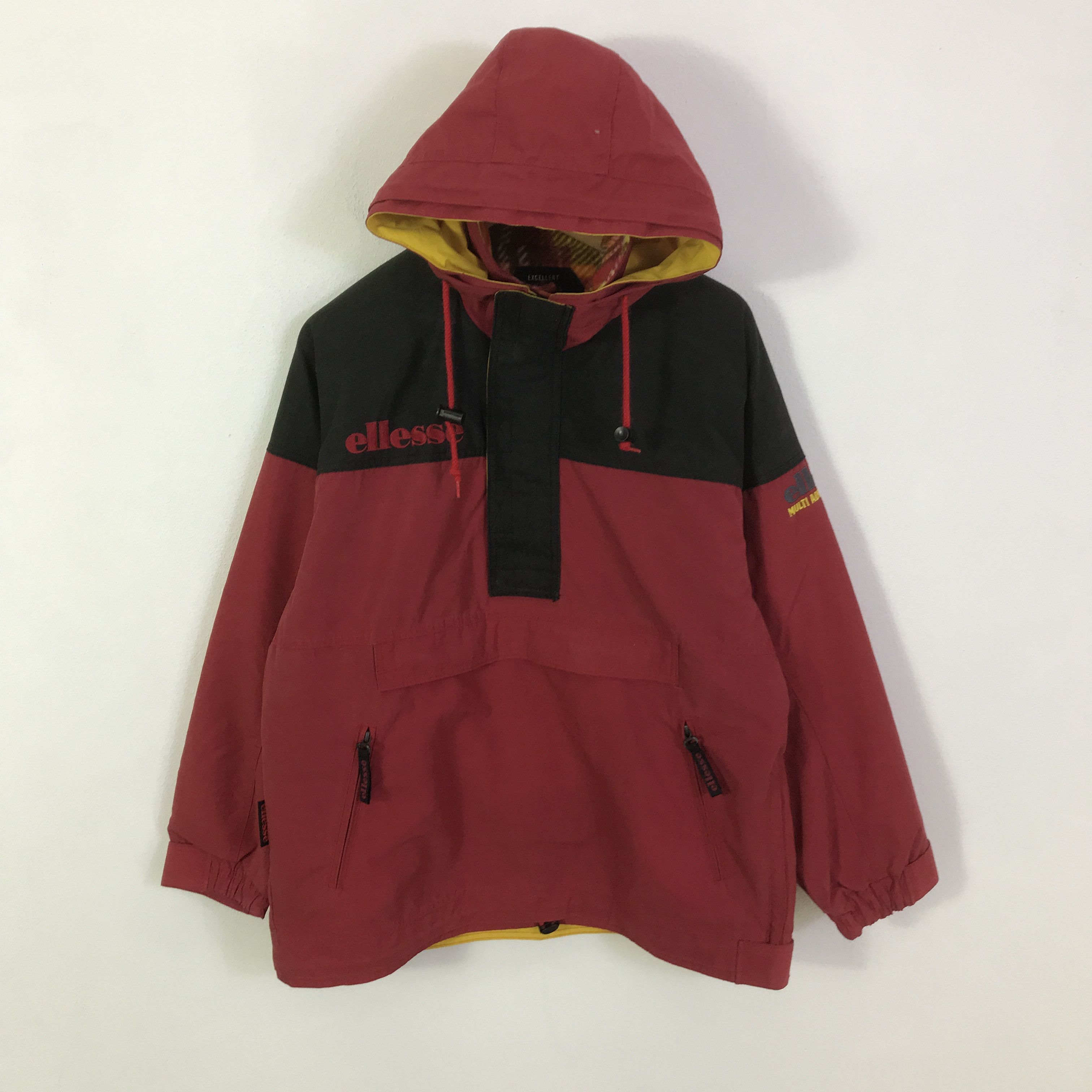 Ellesse ellesse half zipper hoodie jacket K119B11 Size US L / EU 52-54 / 3 - 1 Thumbnail