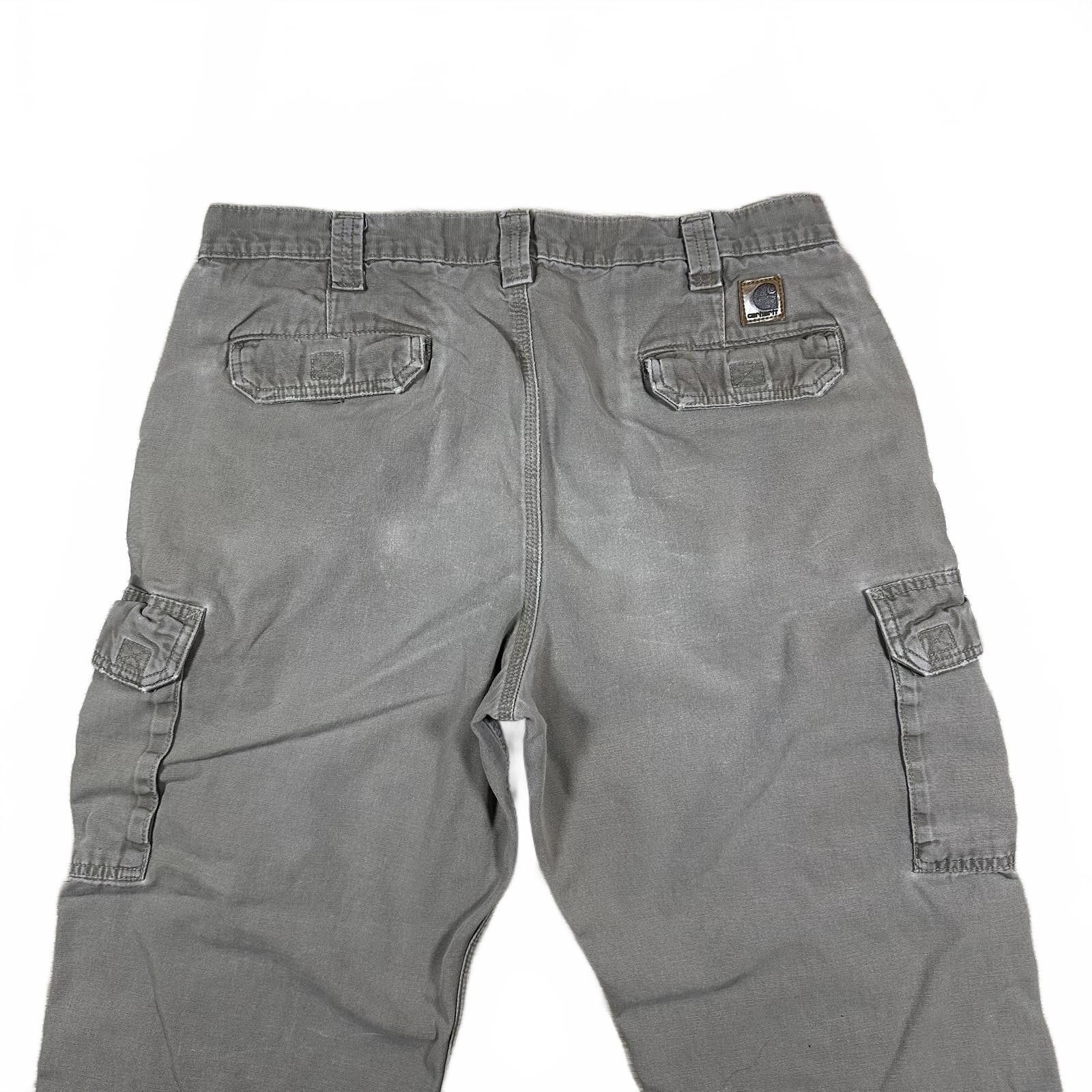 Carhartt Vintage Carhartt Cargo B182 MUS 38x30 Pants Utility Beige Size US 38 / EU 54 - 3 Thumbnail