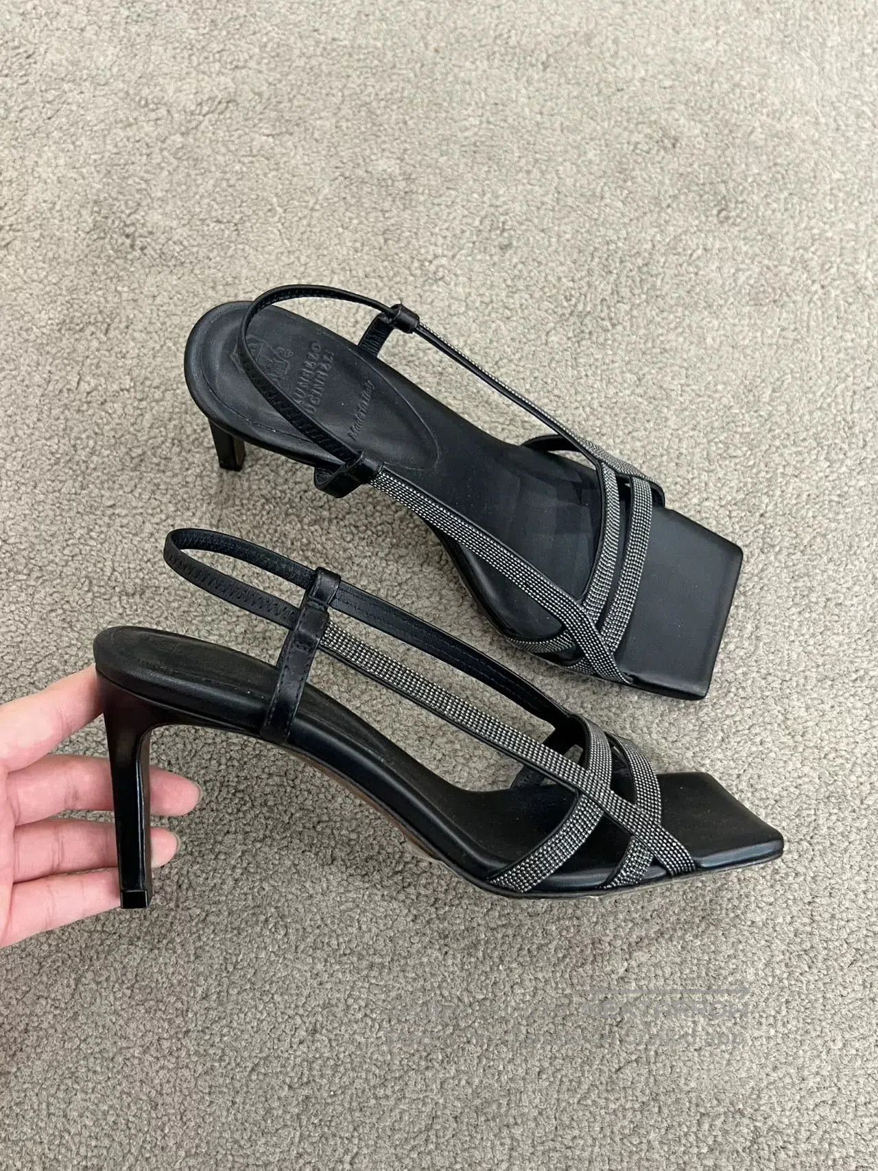 Brunello Cucinelli Brunello Cucinelli Women’s T-Strap Heels. Size US 4 / IT 34 - 3 Thumbnail