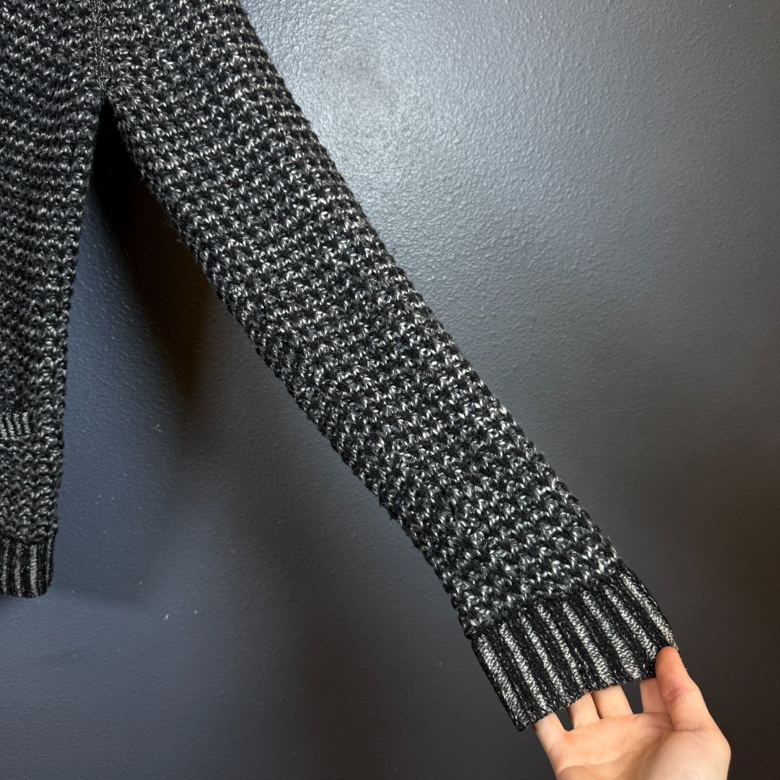 Rag & Bone Rag & Bone Neiman Marcus M black/white cardigan wool sweater Size US M / EU 48-50 / 2 - 5 Thumbnail
