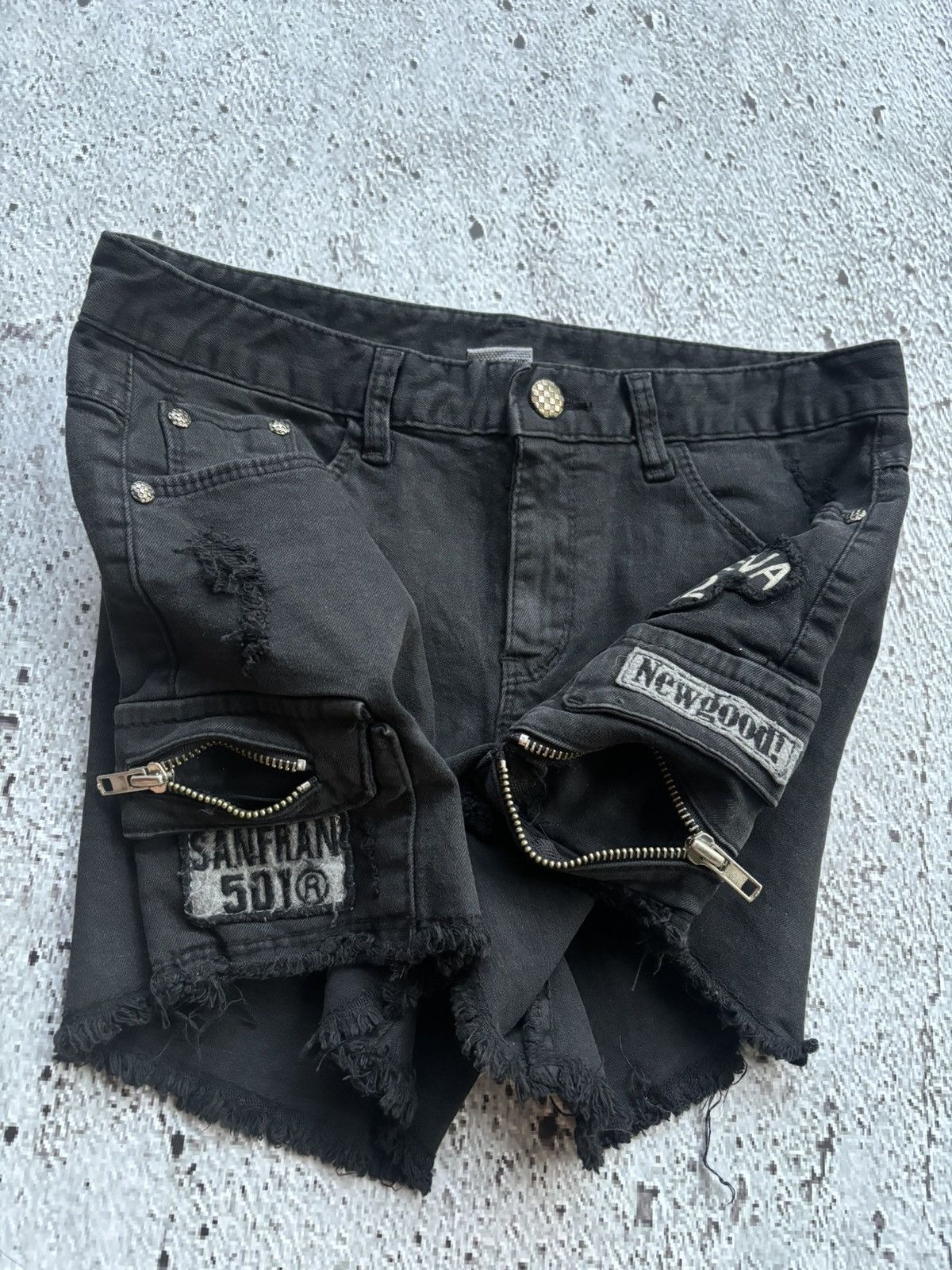 Hysteric Glamour Y2k BKM Women's Short pants Size 28" / US 6 / IT 42 - 6 Thumbnail