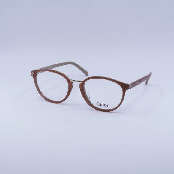 Chloe Chloe CE2666 208 Caramel Eyeglasses 52mm Size ONE SIZE - 4 Thumbnail