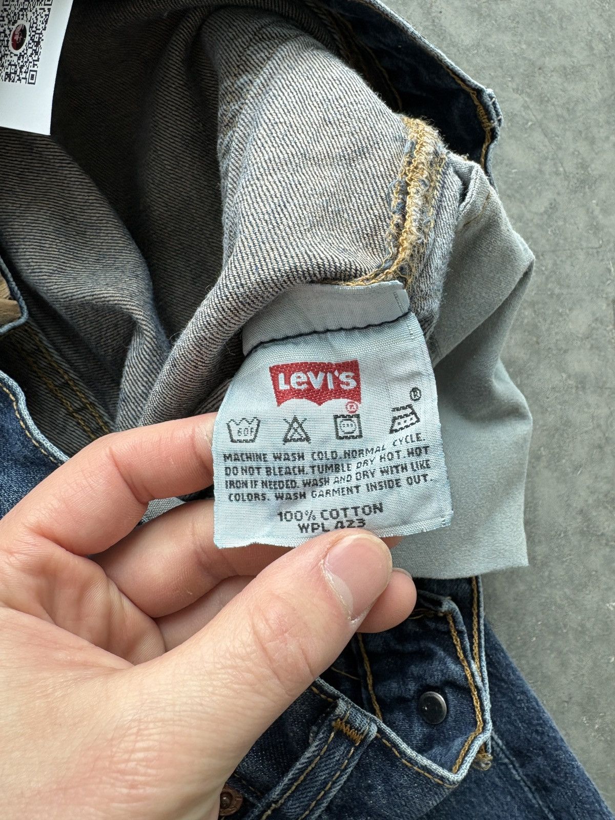 Levi's Vintage Y2K Levis 501 XX Denim Jeans 34x30 Size US 34 / EU 50 - 6 Thumbnail
