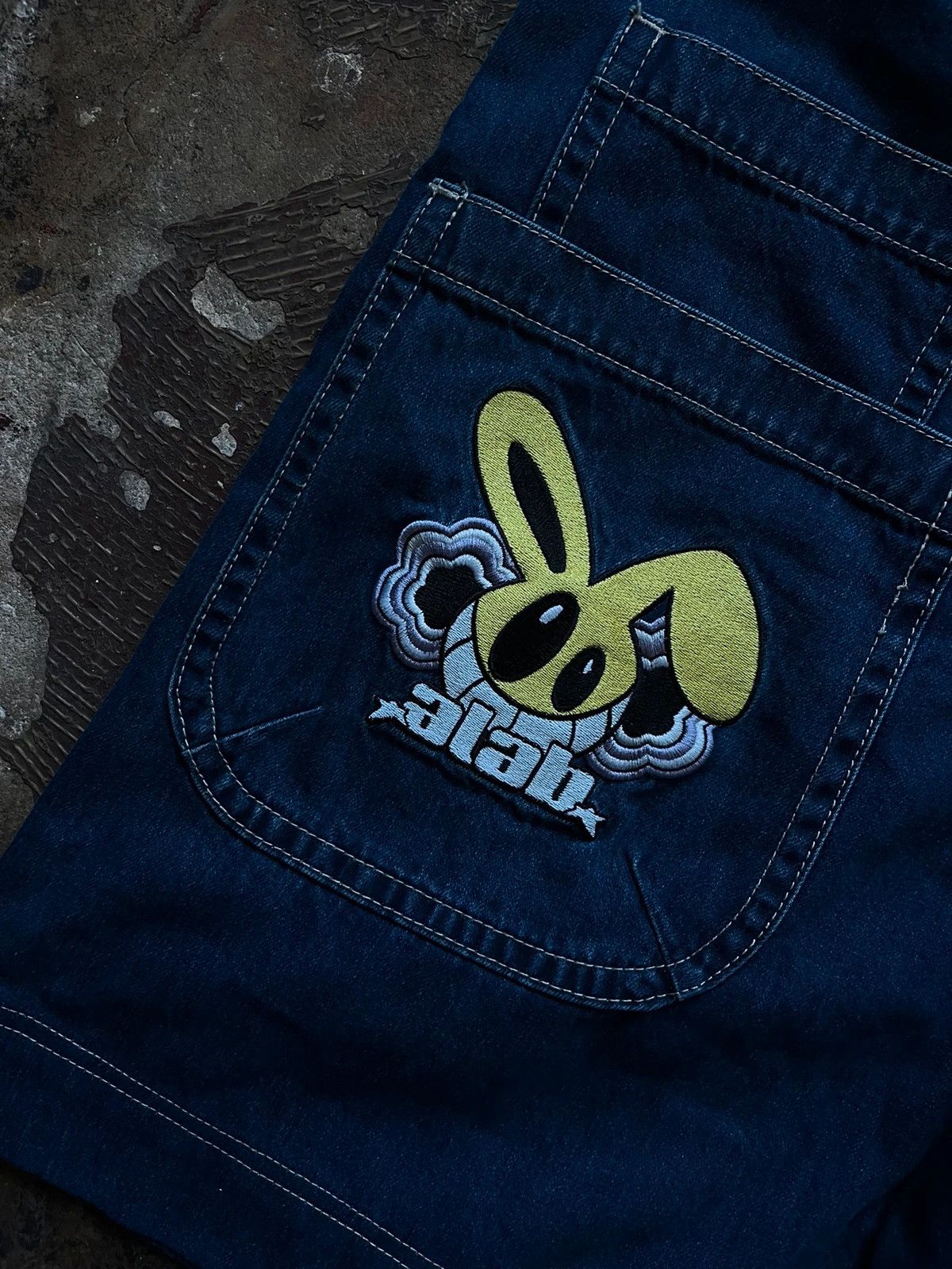 Vintage Alab Vintage Jorts Baggy Denim Jeans Size US 40 / EU 56 - 3 Thumbnail